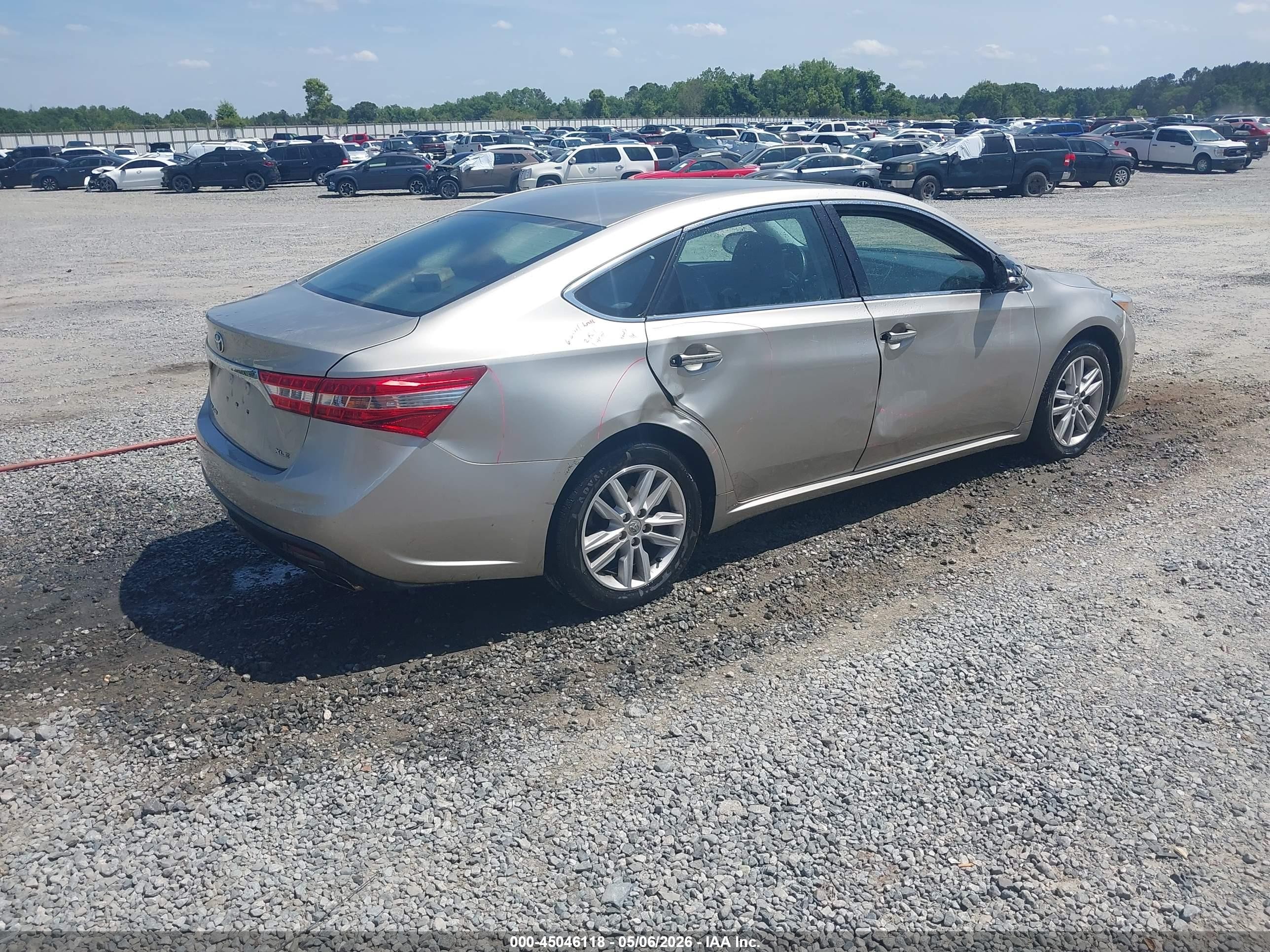 2014 Toyota Avalon Xle Желто-коричневый vin: 4T1BK1EB7EU112051