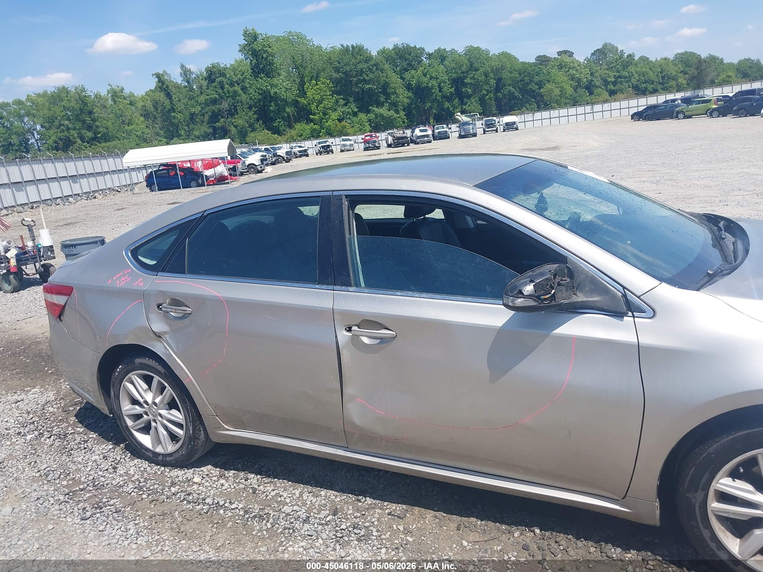 2014 Toyota Avalon Xle Желто-коричневый vin: 4T1BK1EB7EU112051