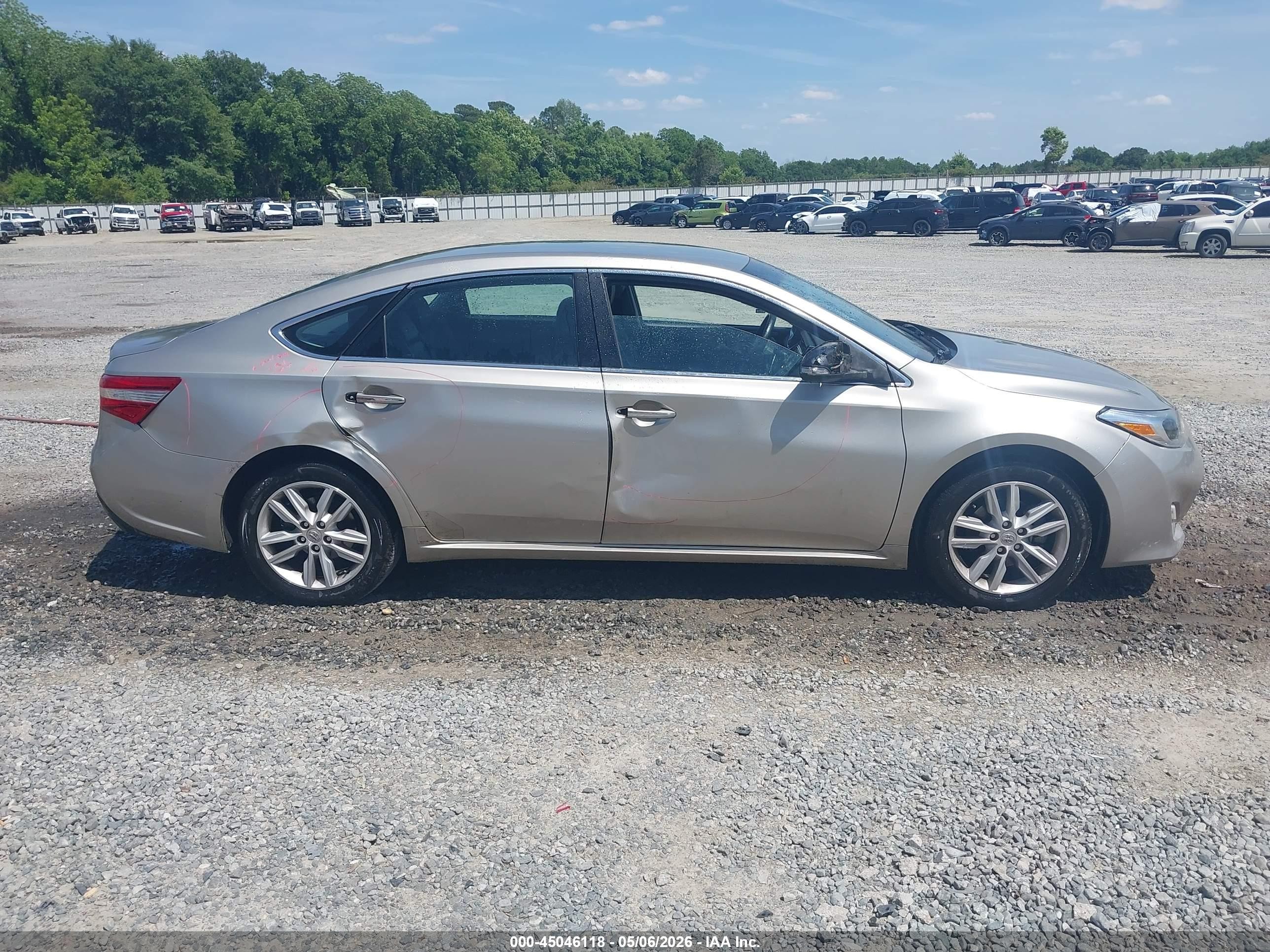 2014 Toyota Avalon Xle Желто-коричневый vin: 4T1BK1EB7EU112051