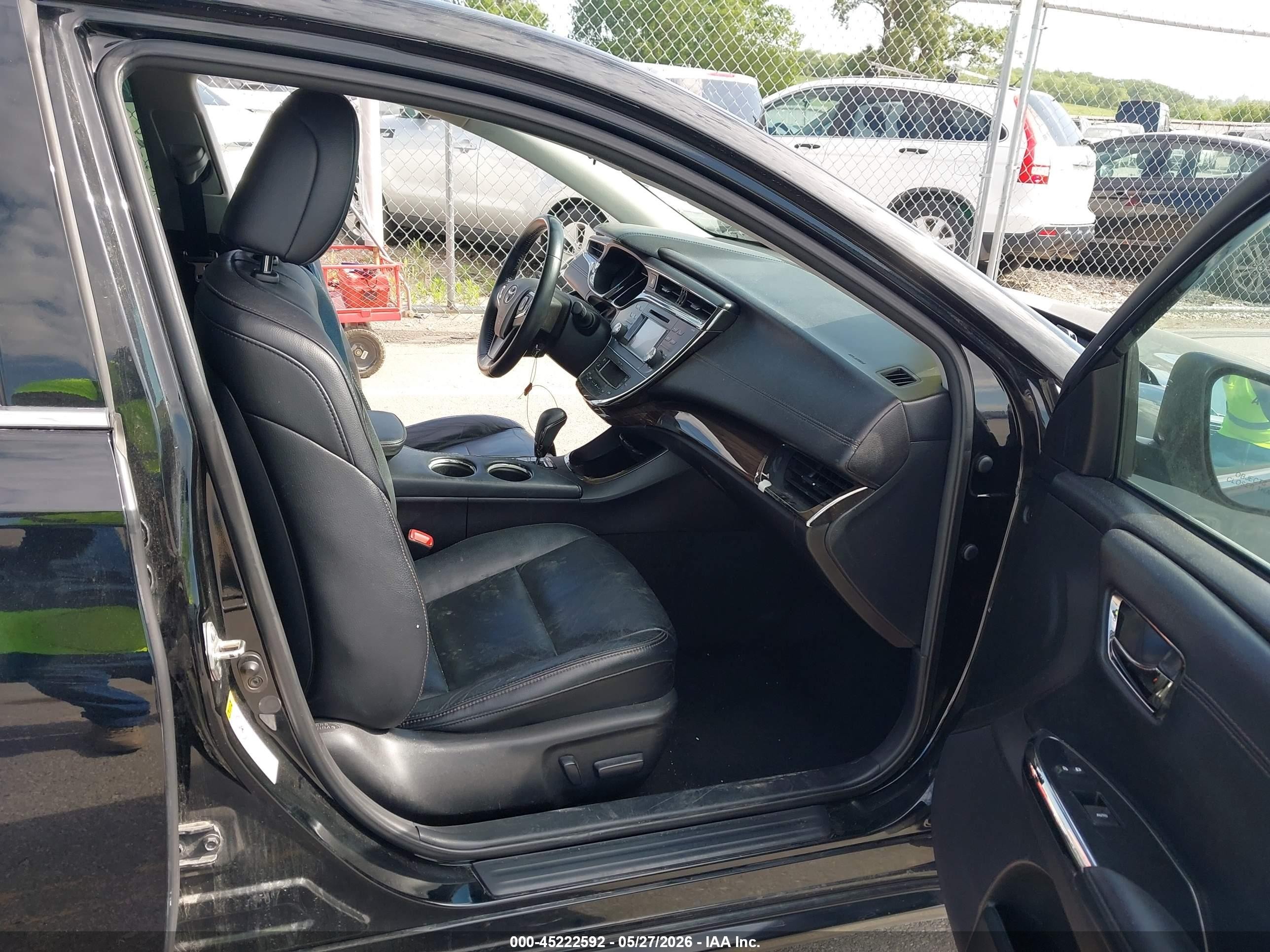 2014 Toyota Avalon Xle Black vin: 4T1BK1EB7EU114141