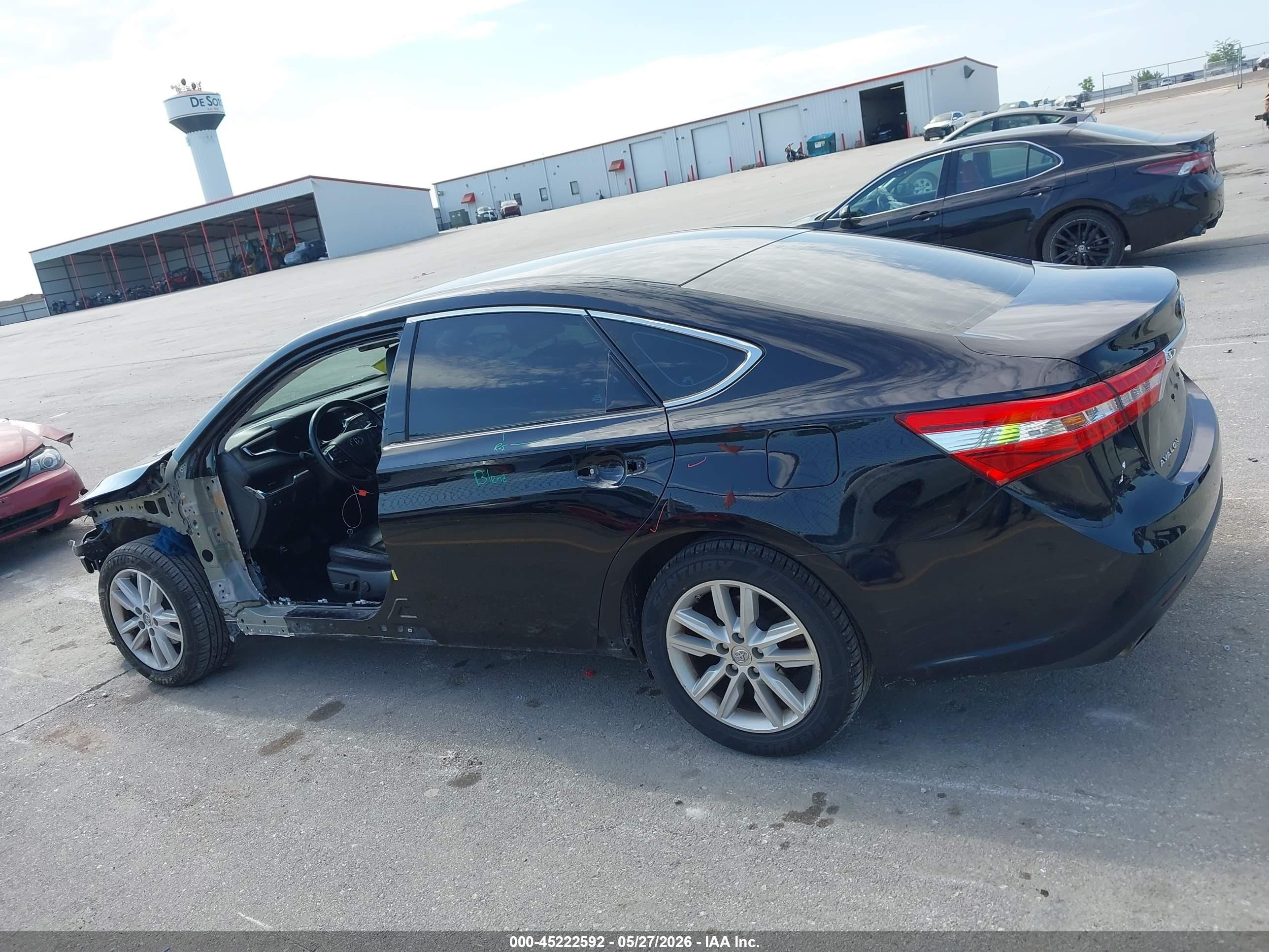 2014 Toyota Avalon Xle Black vin: 4T1BK1EB7EU114141
