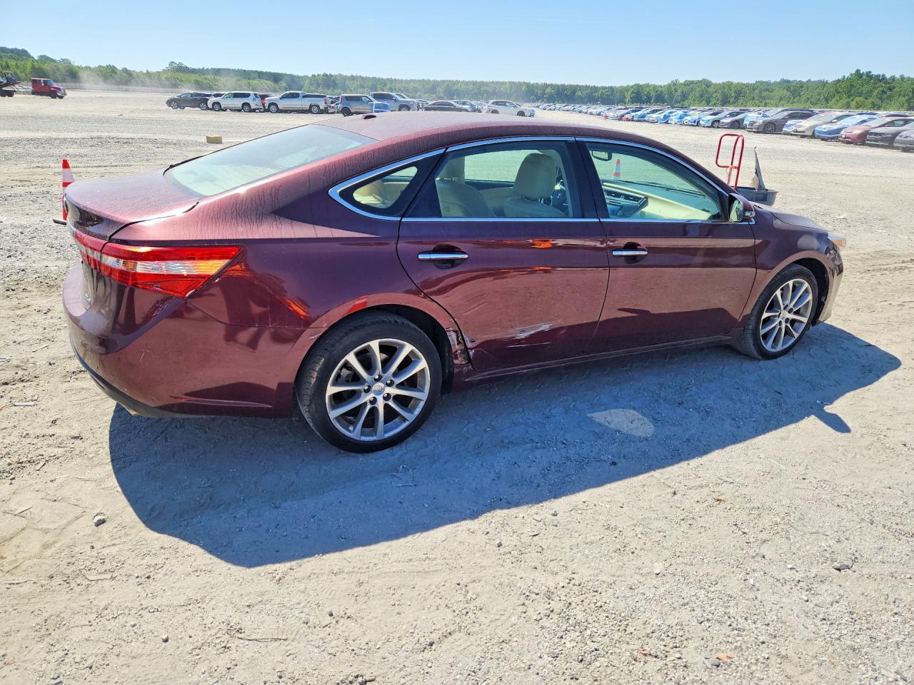 2014 Toyota Avalon Xle Touring Burgundy vin: 4T1BK1EB7EU118318