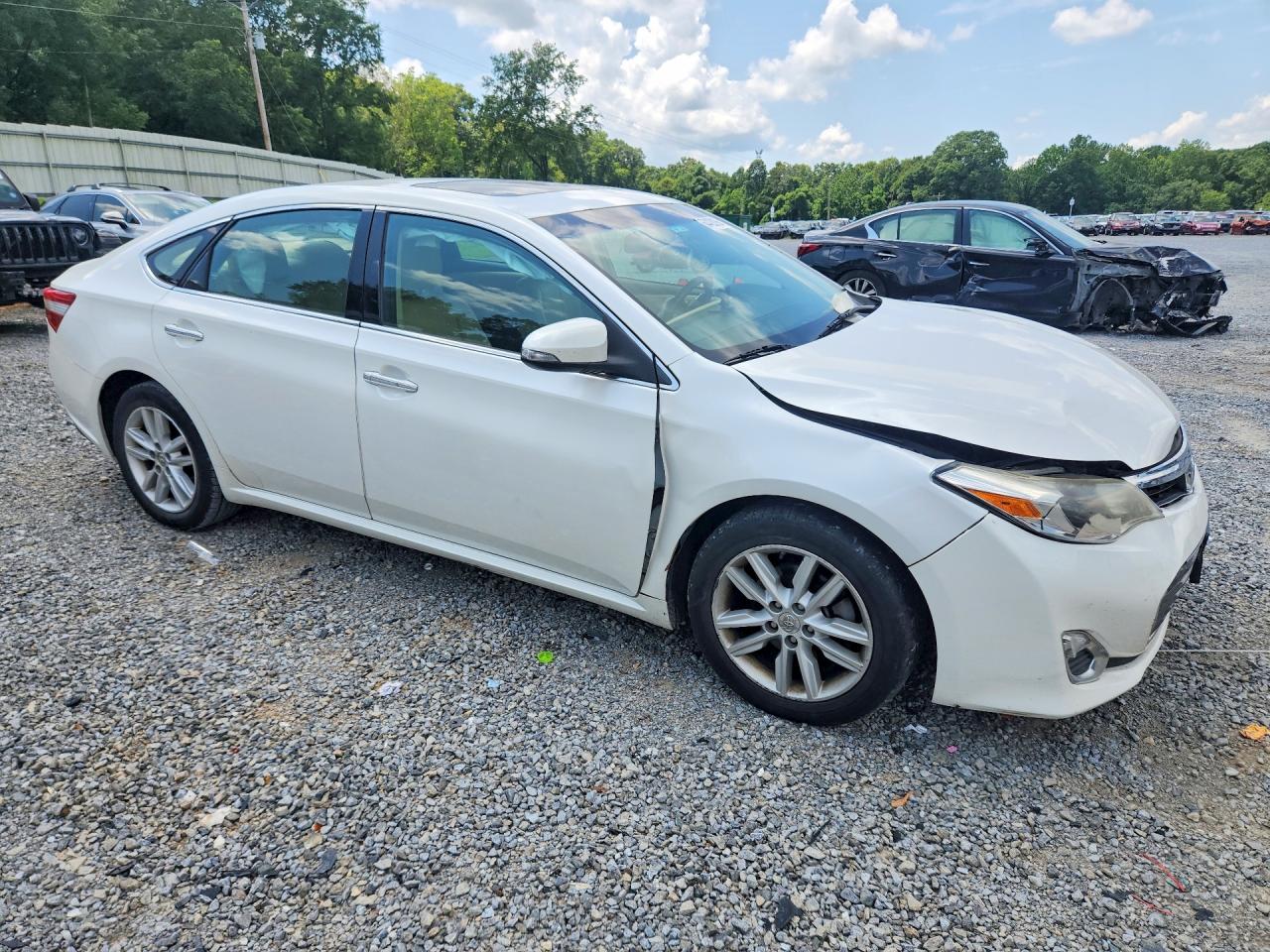 2014 Toyota Avalon Xle Premium White vin: 4T1BK1EB7EU125561