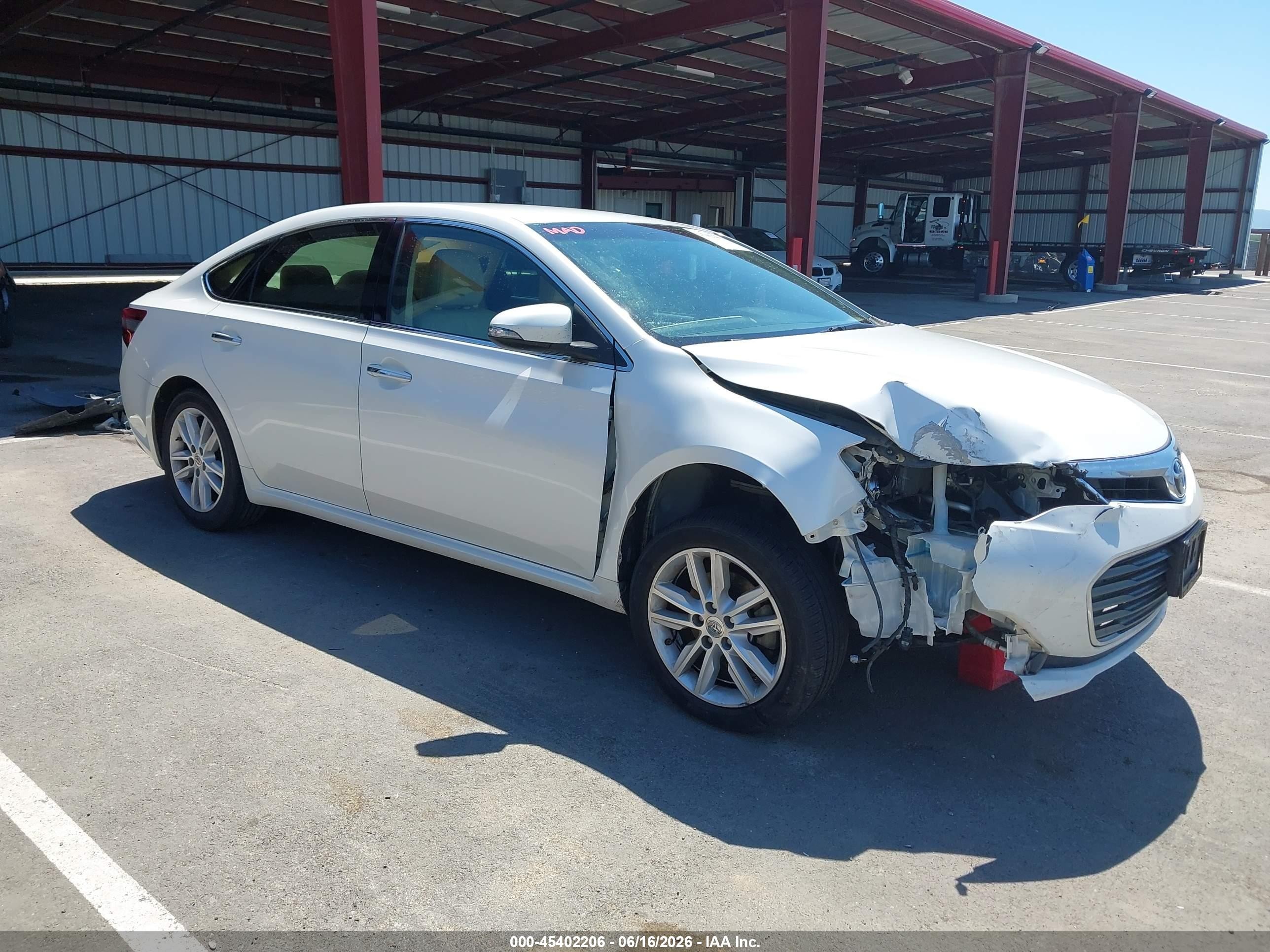 2014 Toyota Avalon Xle Белый vin: 4T1BK1EB7EU127889