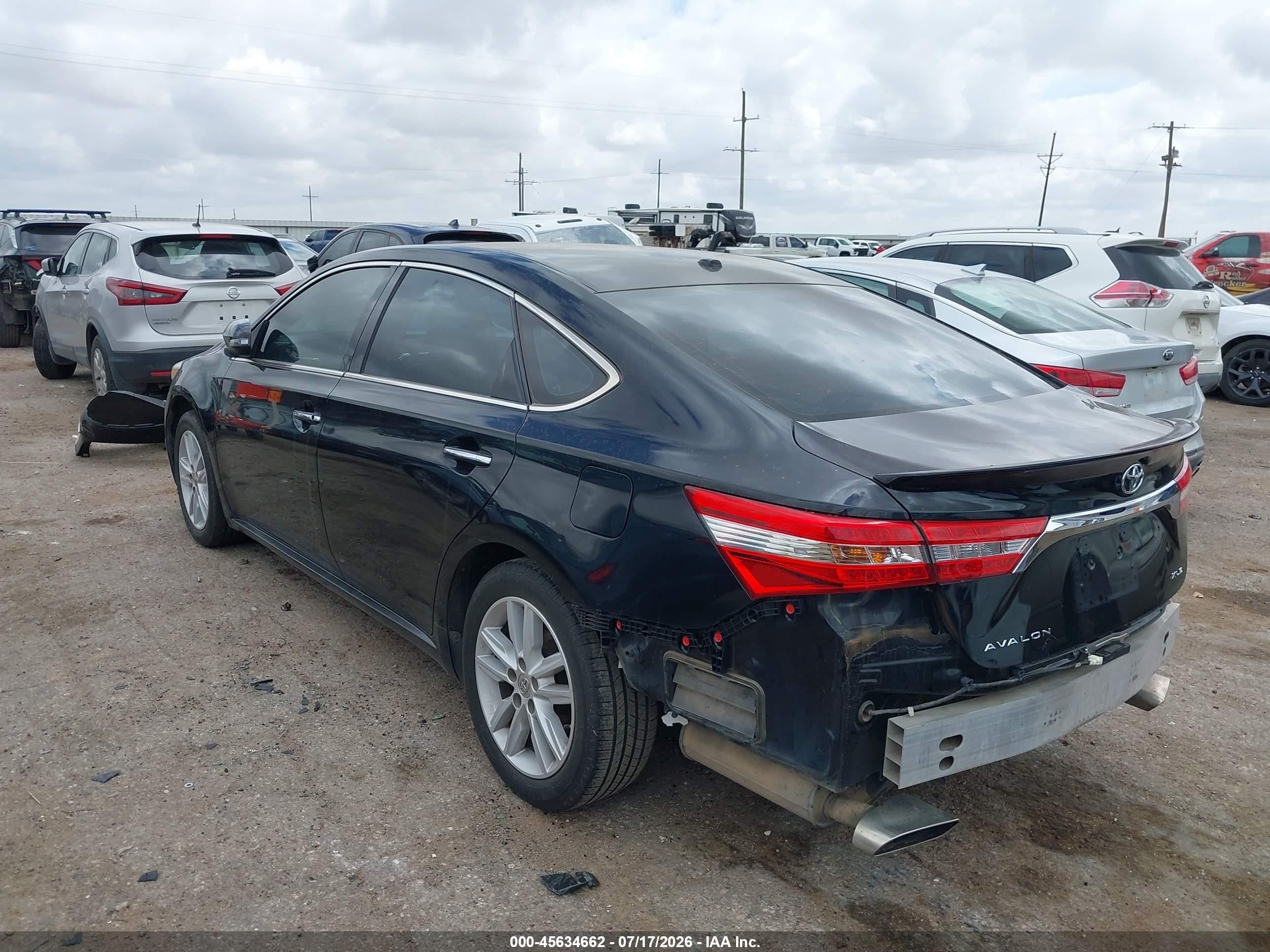 2014 Toyota Avalon Xle Premium Black vin: 4T1BK1EB7EU133921