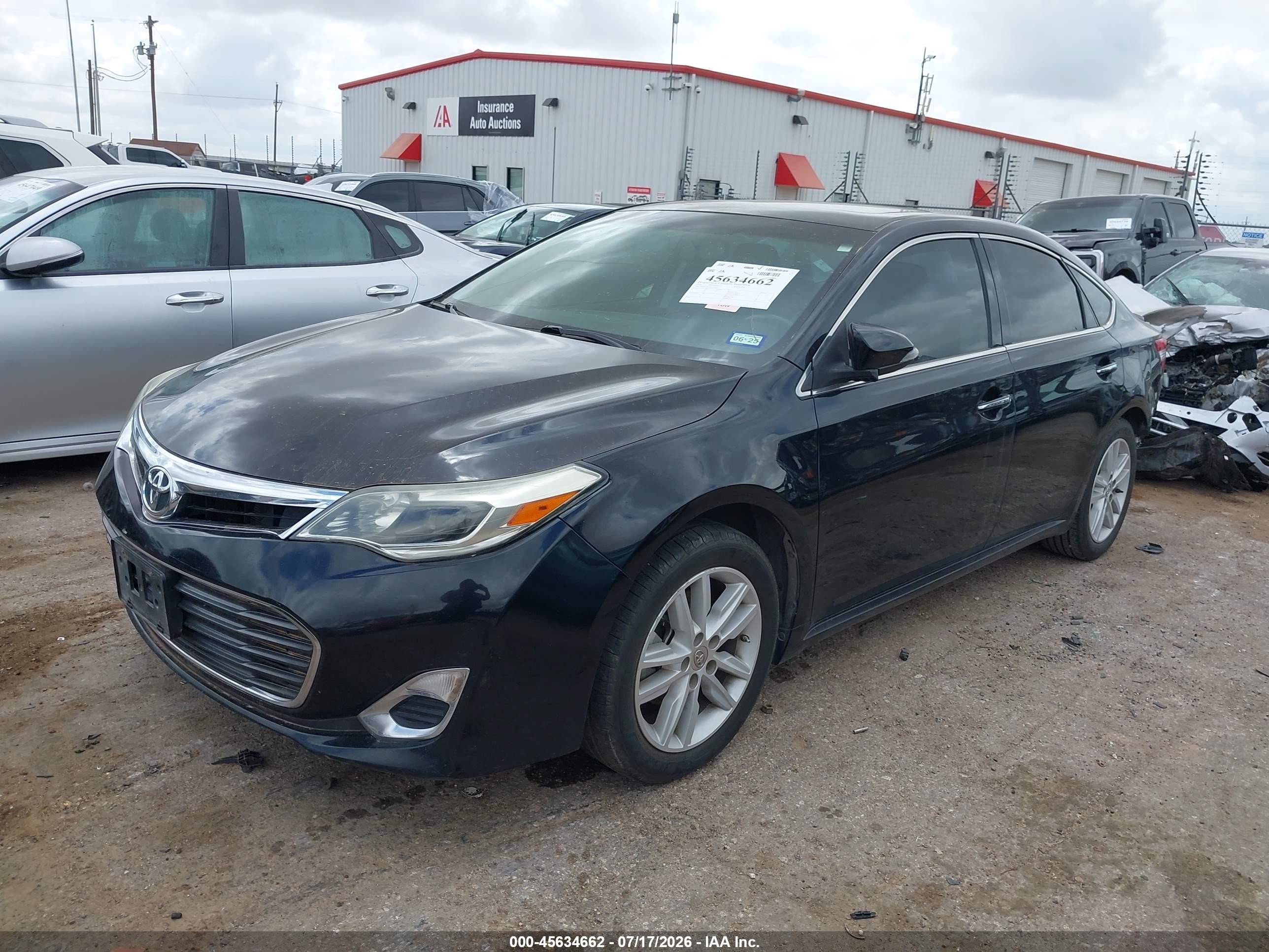 2014 Toyota Avalon Xle Premium Black vin: 4T1BK1EB7EU133921