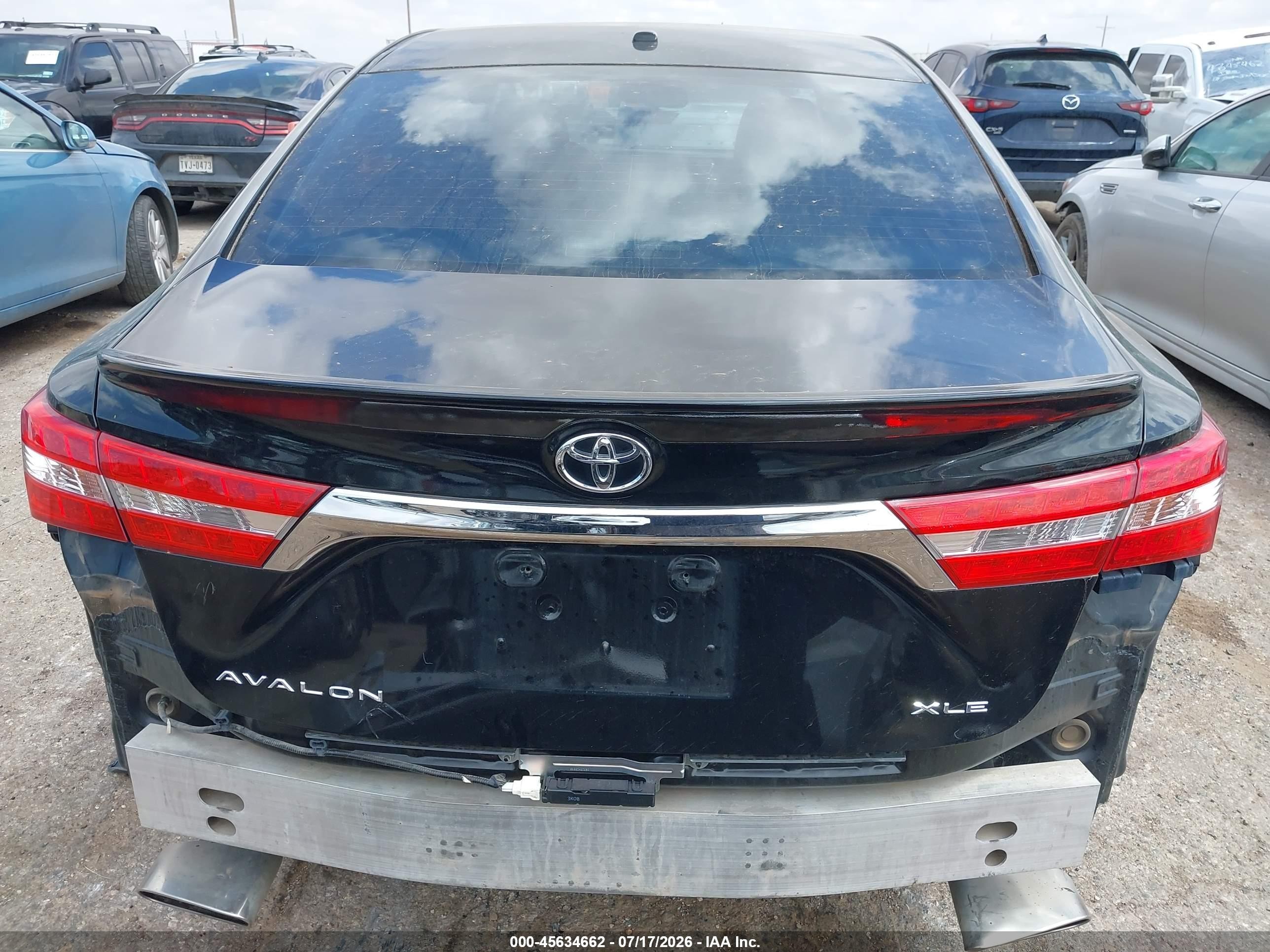 2014 Toyota Avalon Xle Premium Black vin: 4T1BK1EB7EU133921