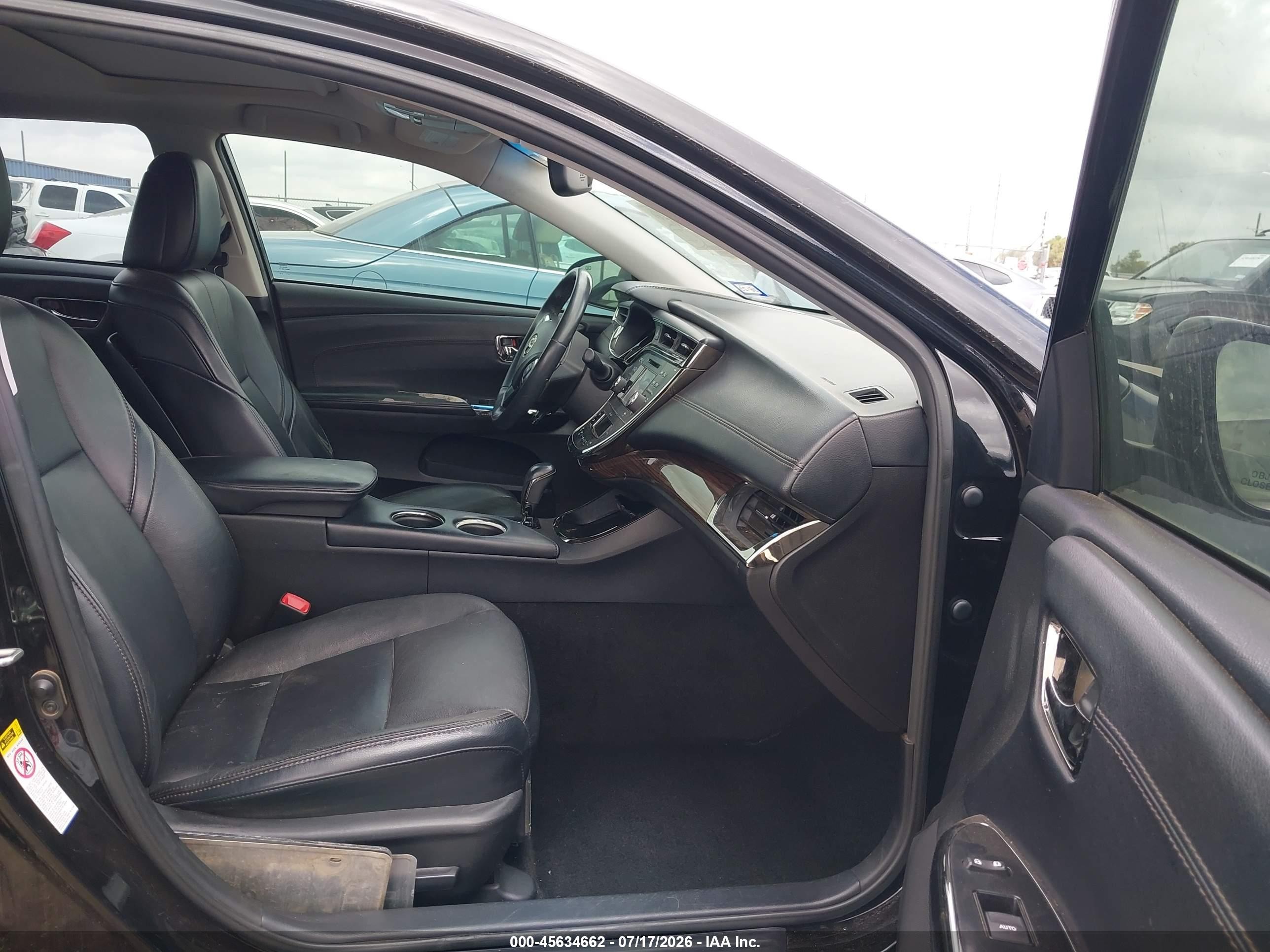 2014 Toyota Avalon Xle Premium Black vin: 4T1BK1EB7EU133921