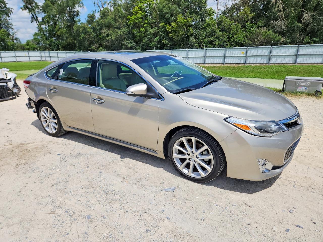 2014 Toyota Avalon Limited Cream vin: 4T1BK1EB7EU136401