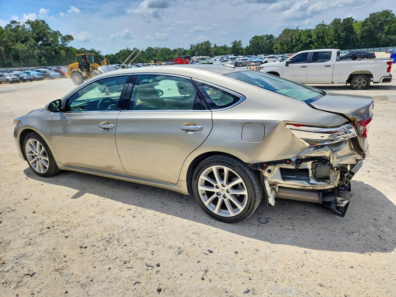 2014 Toyota Avalon Limited Cream vin: 4T1BK1EB7EU136401