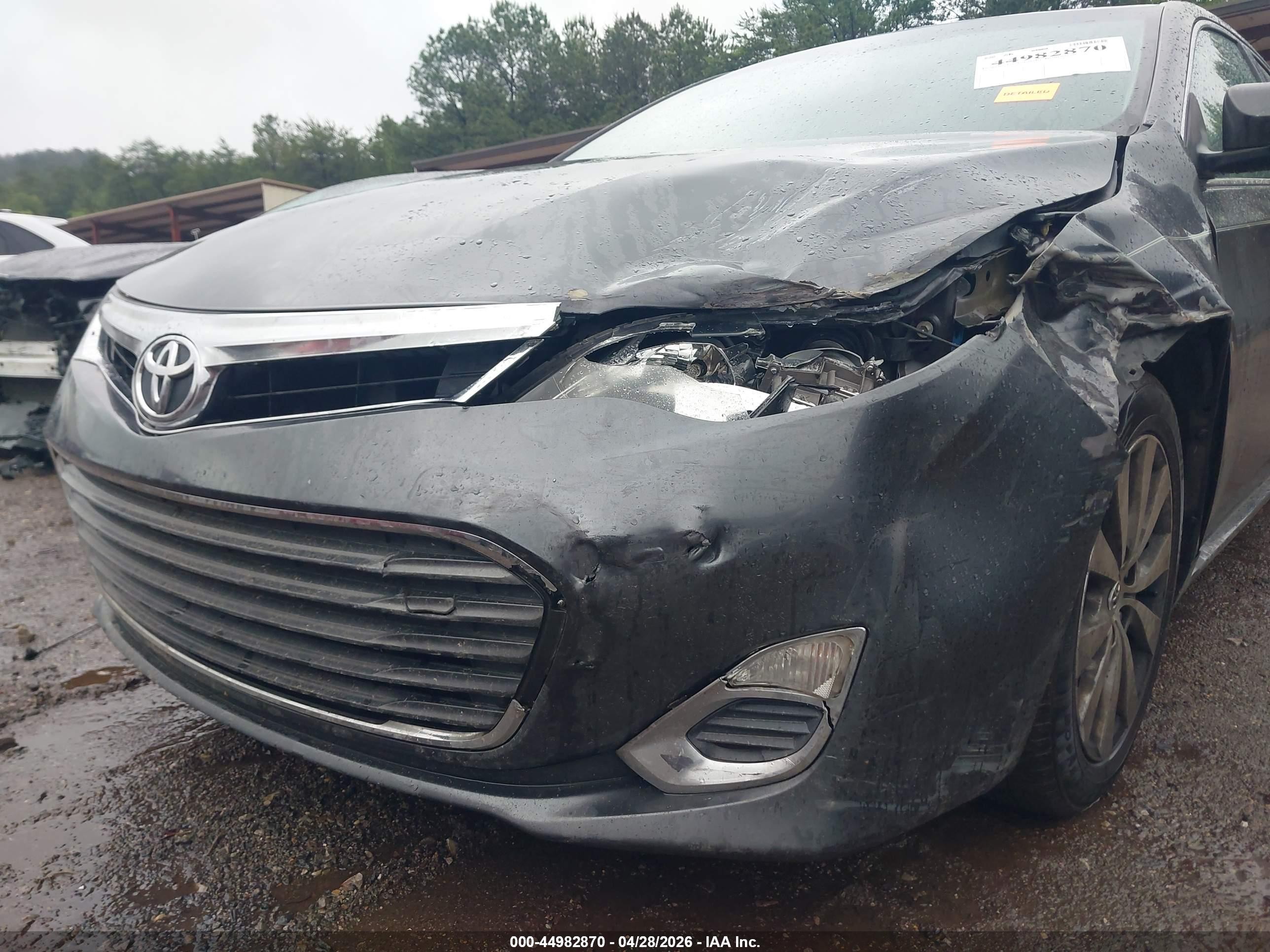 2015 Toyota Avalon Xle Premium Серый vin: 4T1BK1EB7FU142877
