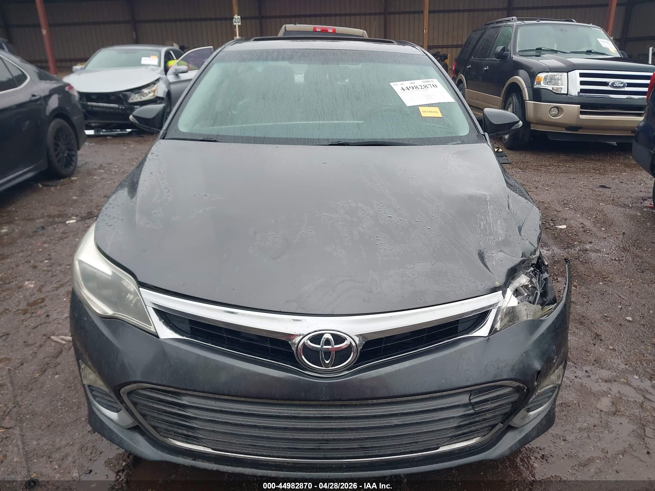2015 Toyota Avalon Xle Premium Серый vin: 4T1BK1EB7FU142877