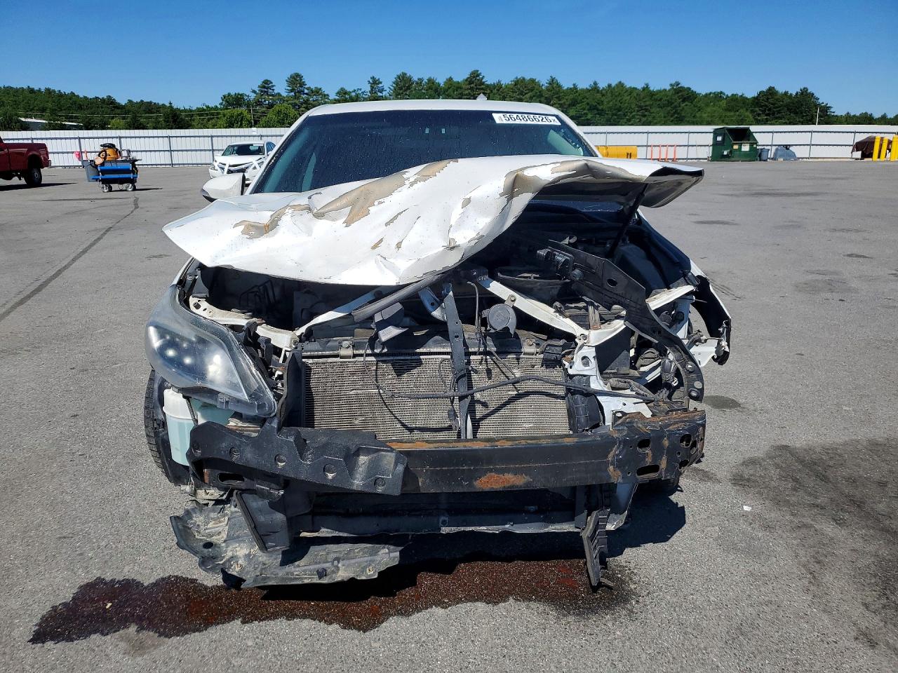 2015 Toyota Avalon Xle White vin: 4T1BK1EB7FU149201