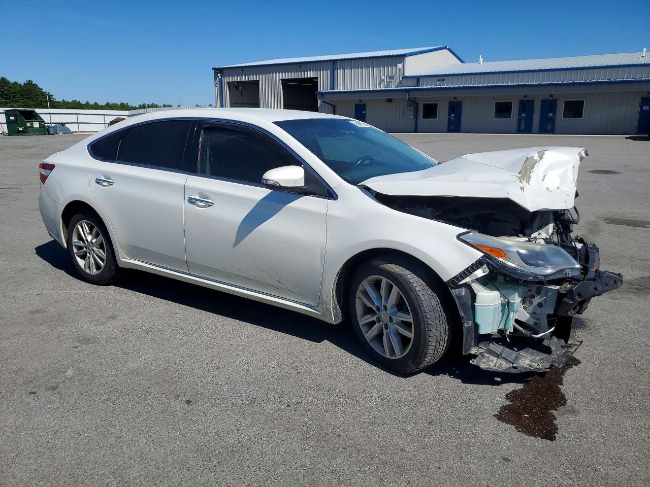 2015 Toyota Avalon Xle White vin: 4T1BK1EB7FU149201