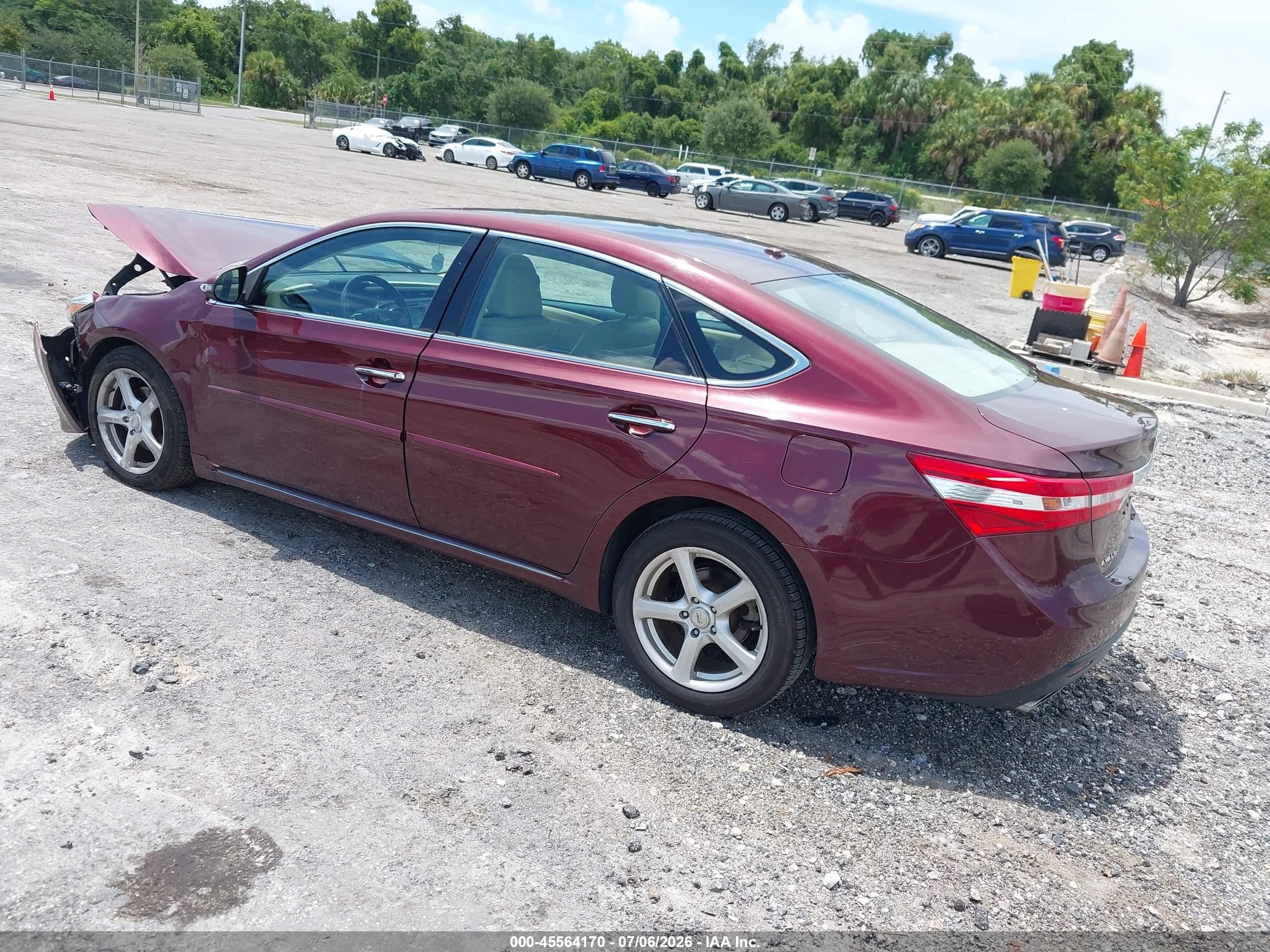 2015 Toyota Avalon Xle Maroon vin: 4T1BK1EB7FU157914