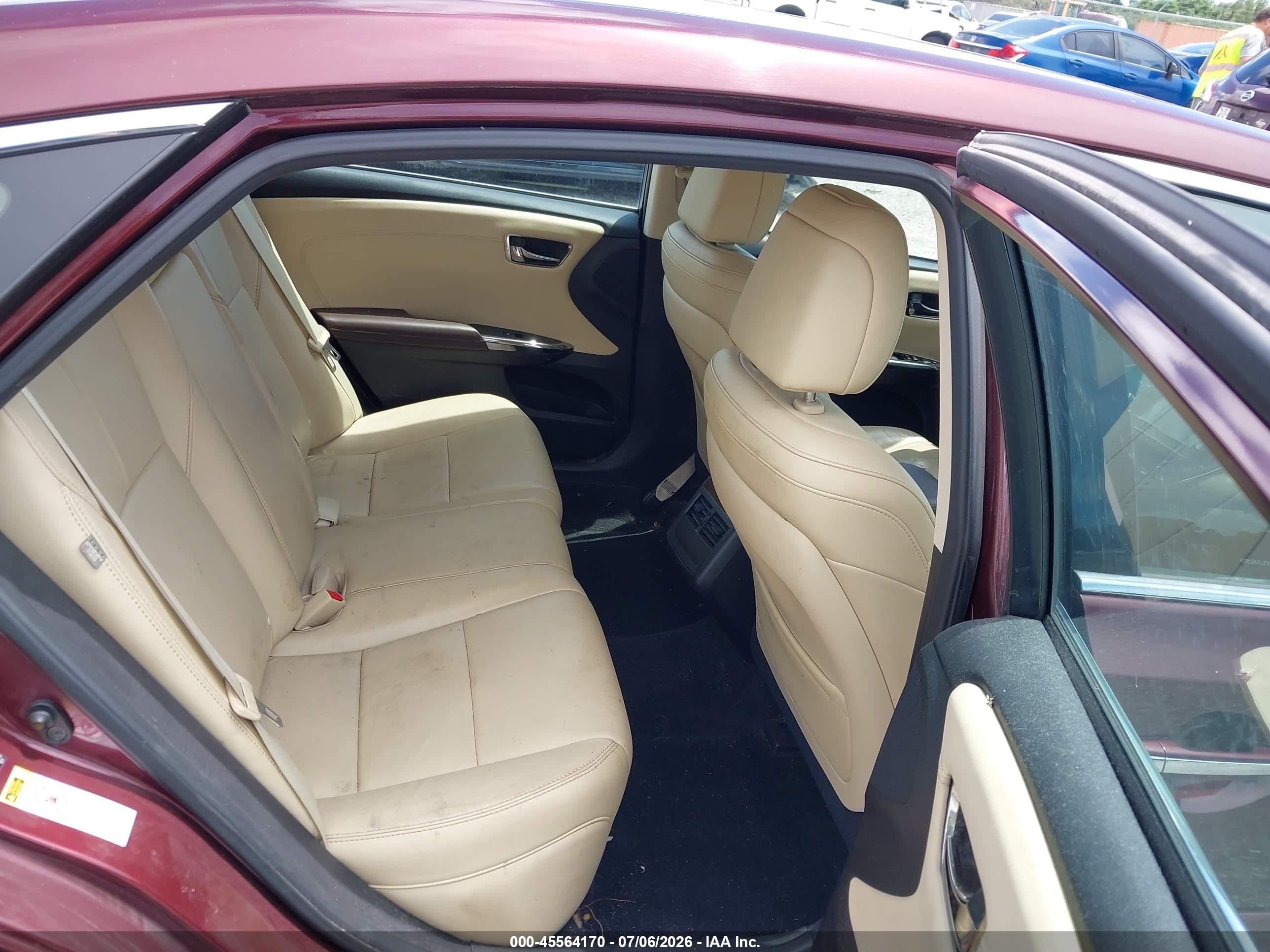 2015 Toyota Avalon Xle Maroon vin: 4T1BK1EB7FU157914