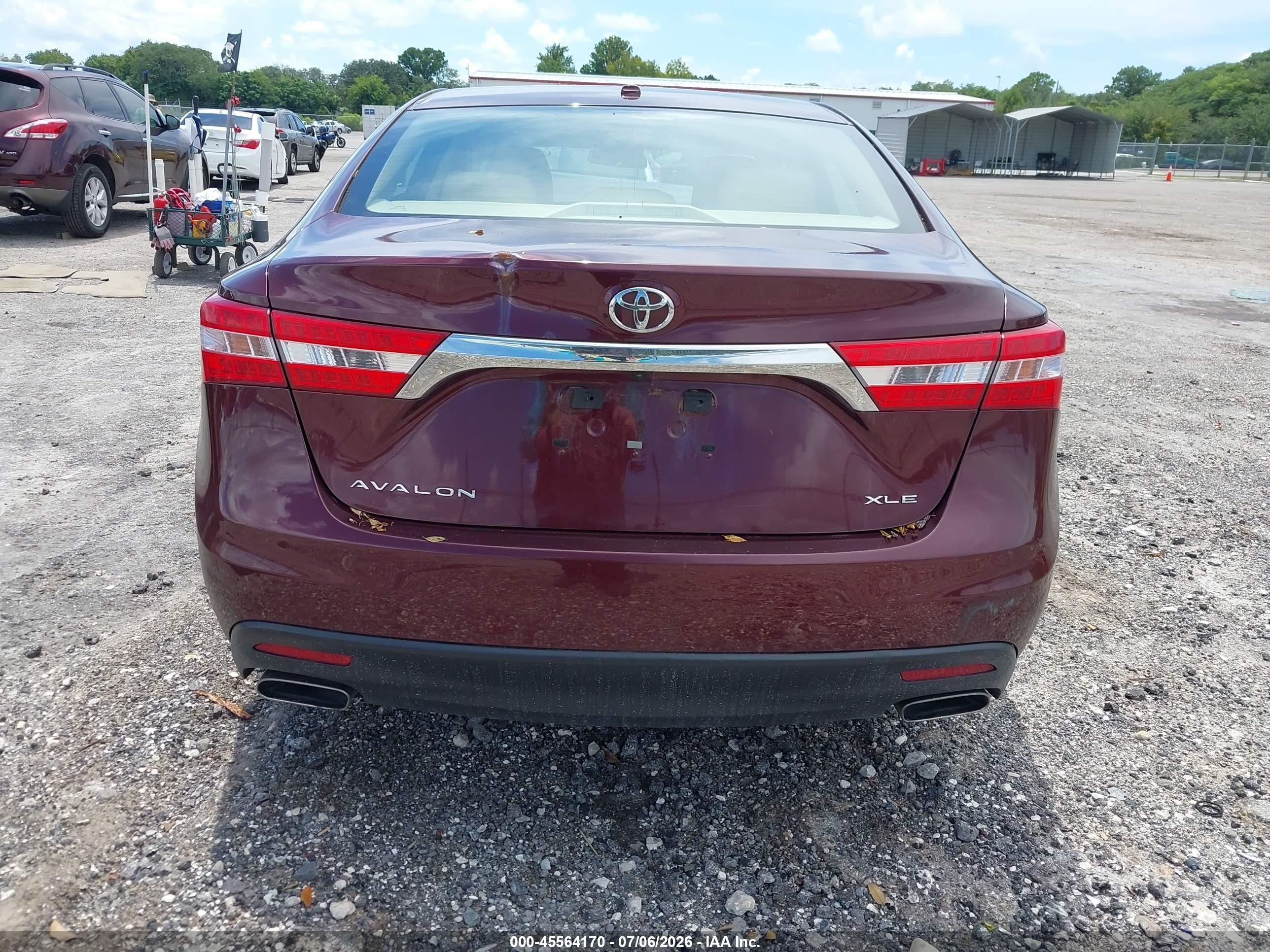 2015 Toyota Avalon Xle Maroon vin: 4T1BK1EB7FU157914