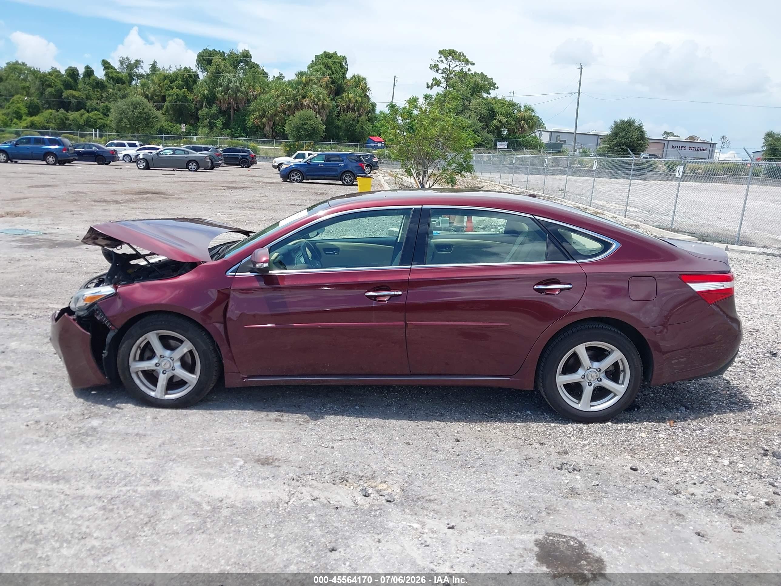 2015 Toyota Avalon Xle Maroon vin: 4T1BK1EB7FU157914