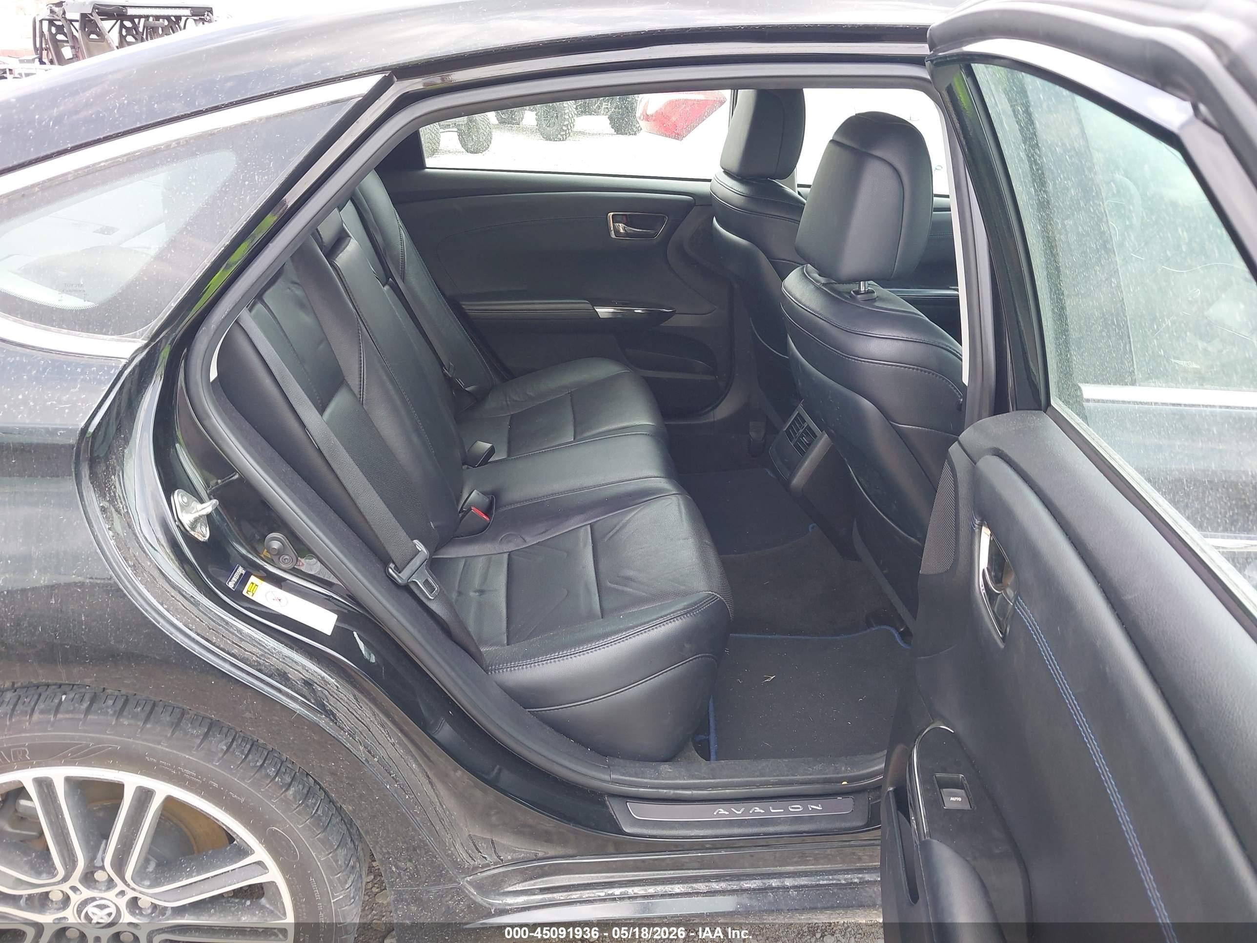2015 Toyota Avalon   Black vin: 4T1BK1EB7FU158481