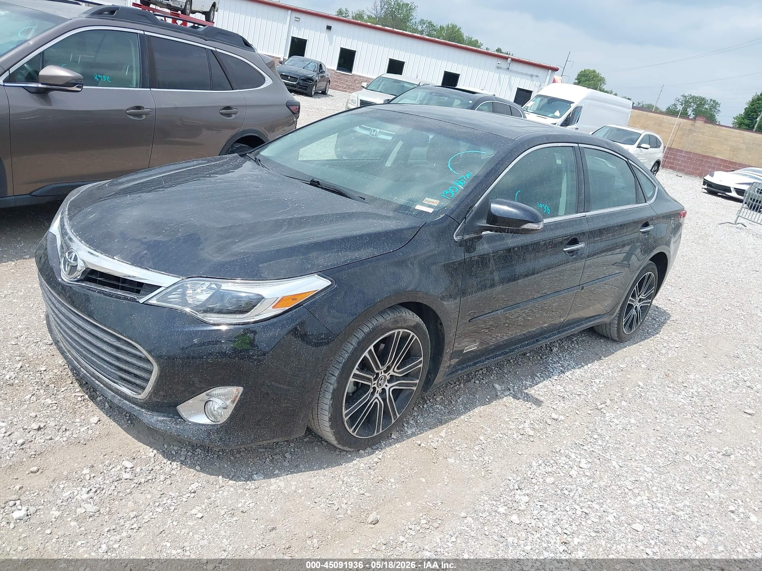 2015 Toyota Avalon   Black vin: 4T1BK1EB7FU158481