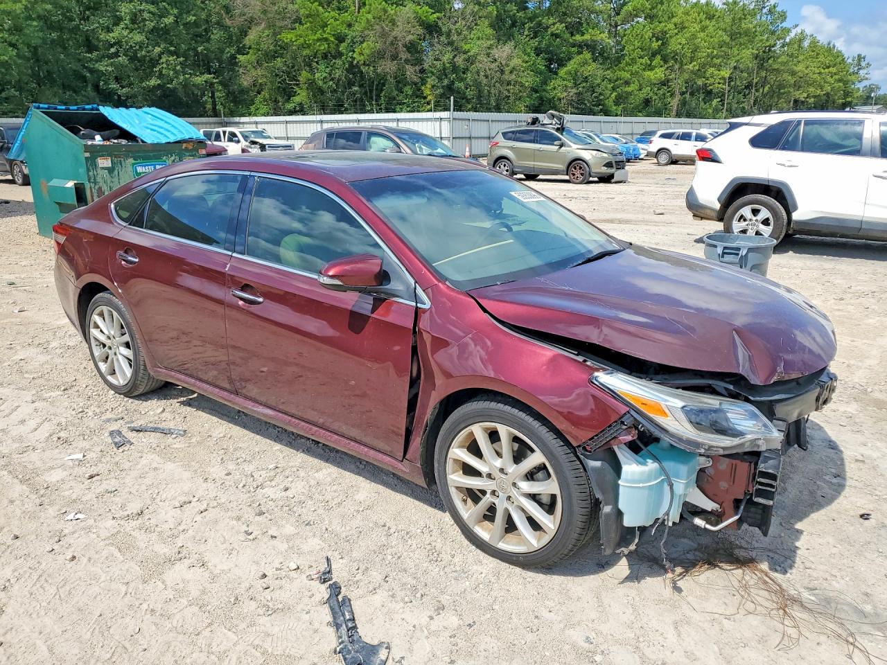 2015 Toyota Avalon Limited Burgundy vin: 4T1BK1EB7FU158836