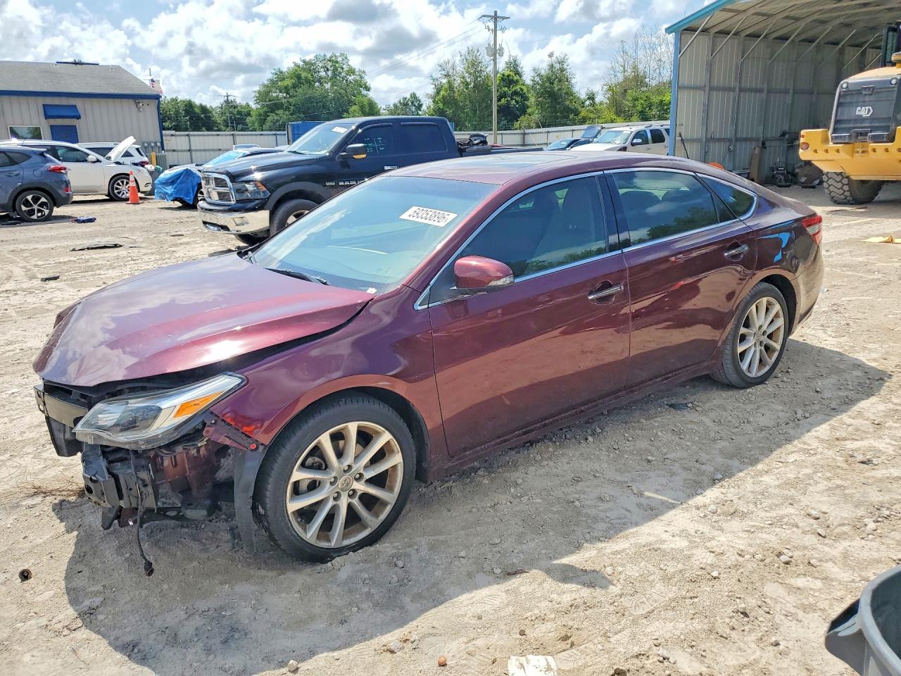 2015 Toyota Avalon Limited Burgundy vin: 4T1BK1EB7FU158836