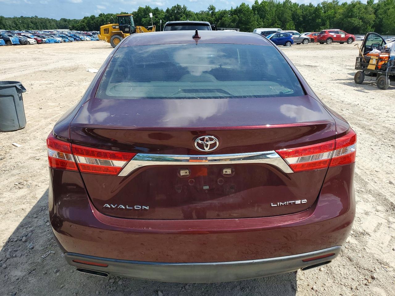 2015 Toyota Avalon Limited Burgundy vin: 4T1BK1EB7FU158836
