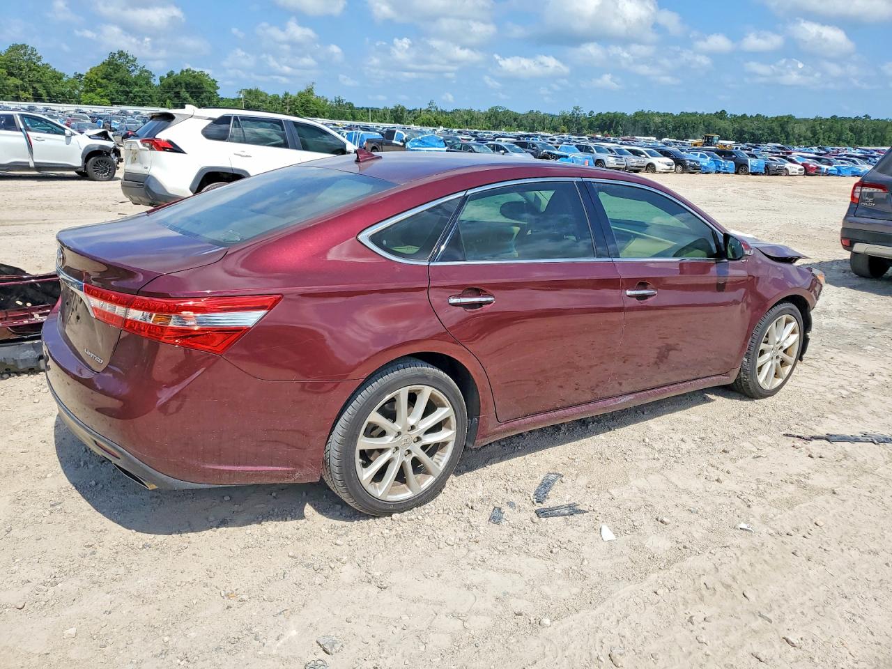 2015 Toyota Avalon Limited Burgundy vin: 4T1BK1EB7FU158836