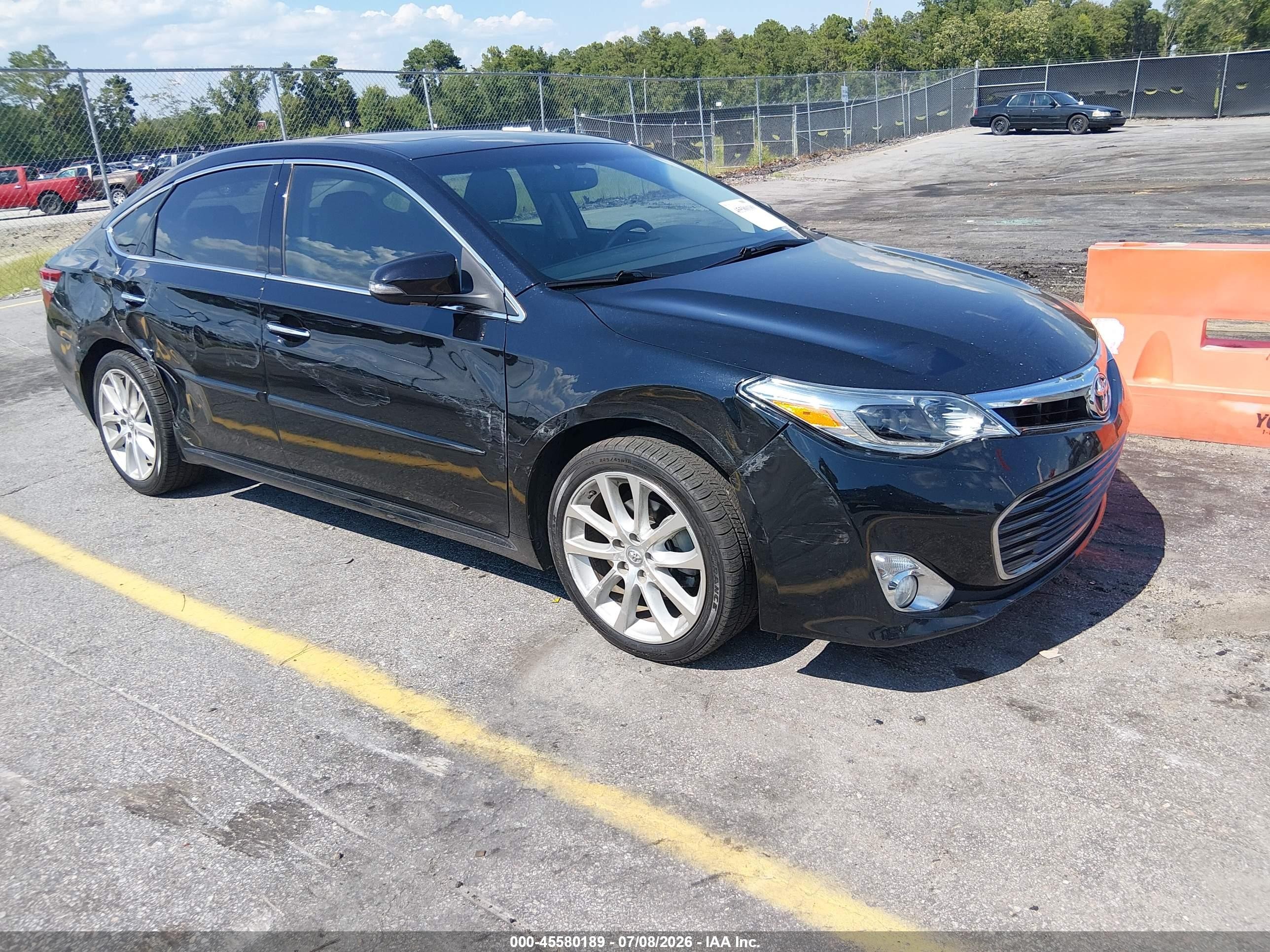 2015 Toyota Avalon Limited Черный vin: 4T1BK1EB7FU176818