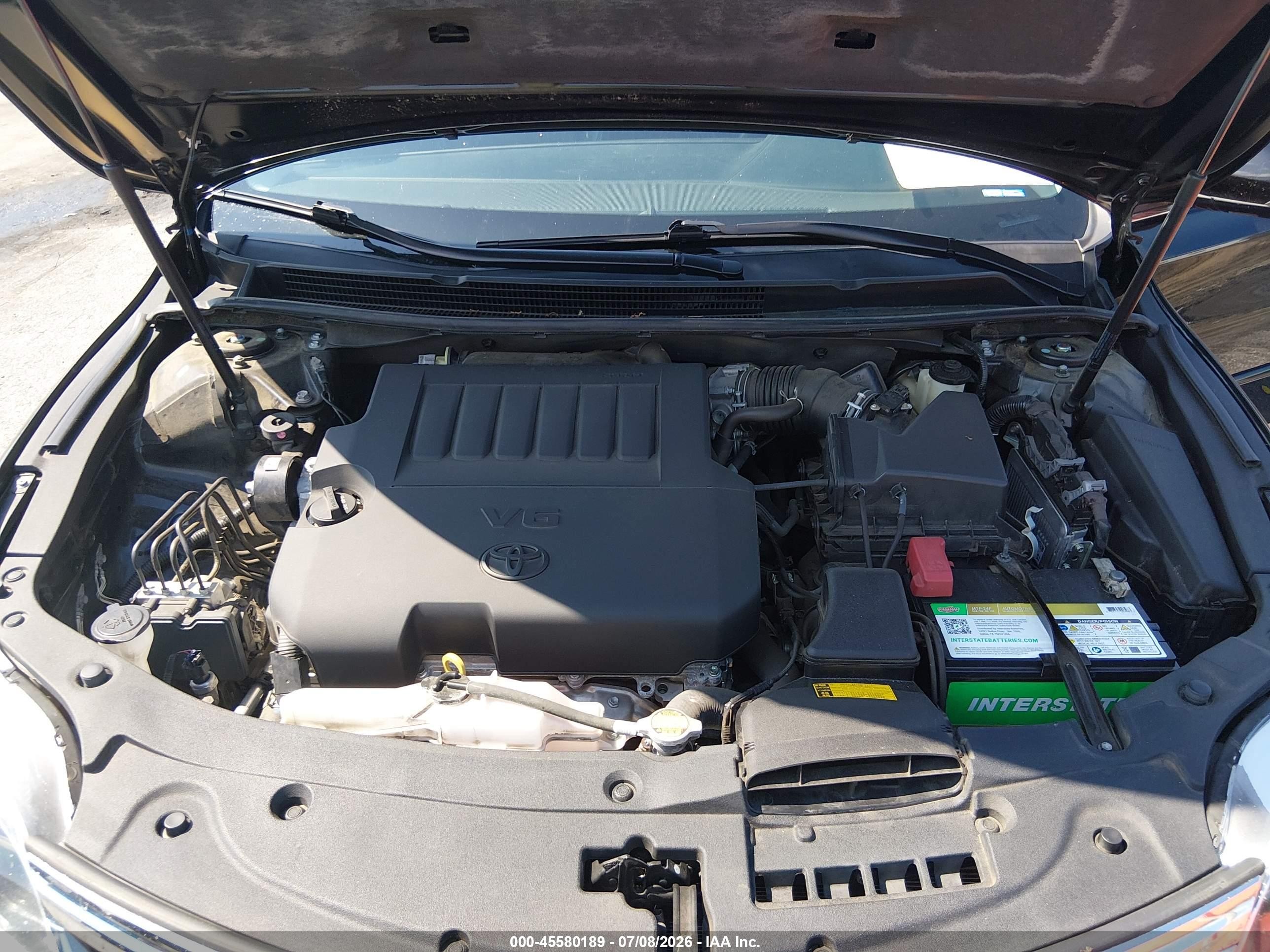 2015 Toyota Avalon Limited Черный vin: 4T1BK1EB7FU176818