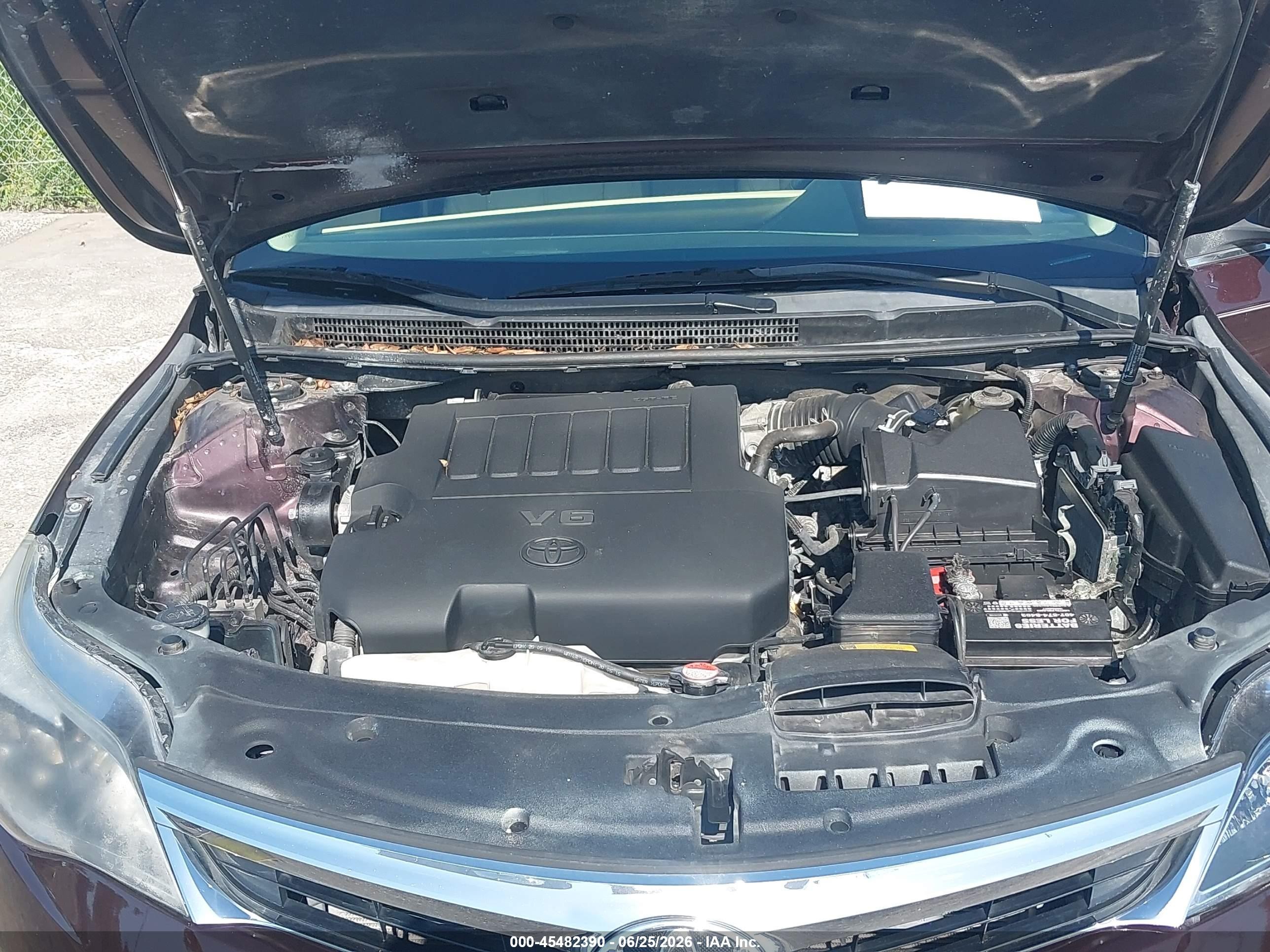 2015 Toyota Avalon Xle Burgundy vin: 4T1BK1EB7FU189309