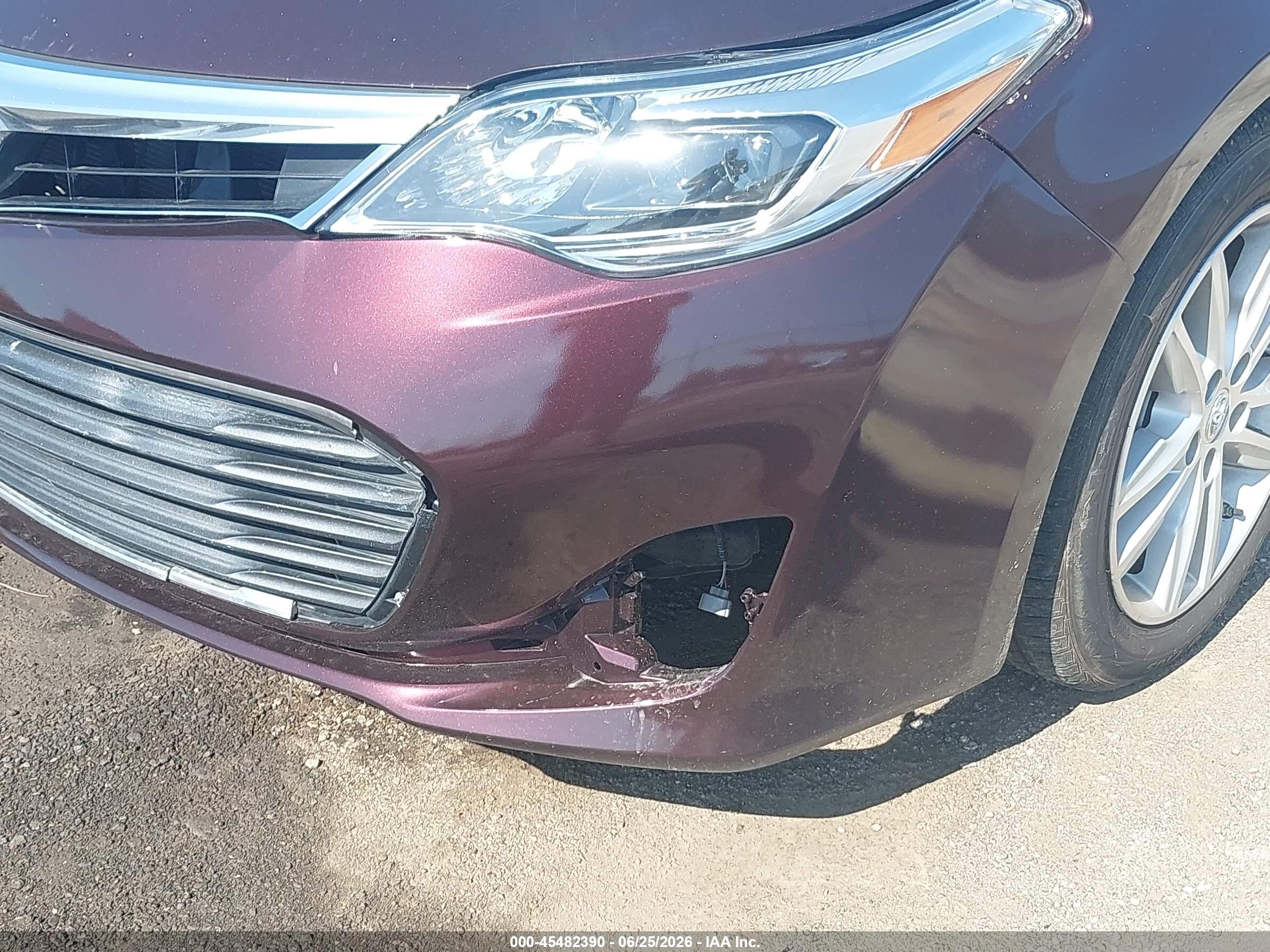 2015 Toyota Avalon Xle Burgundy vin: 4T1BK1EB7FU189309