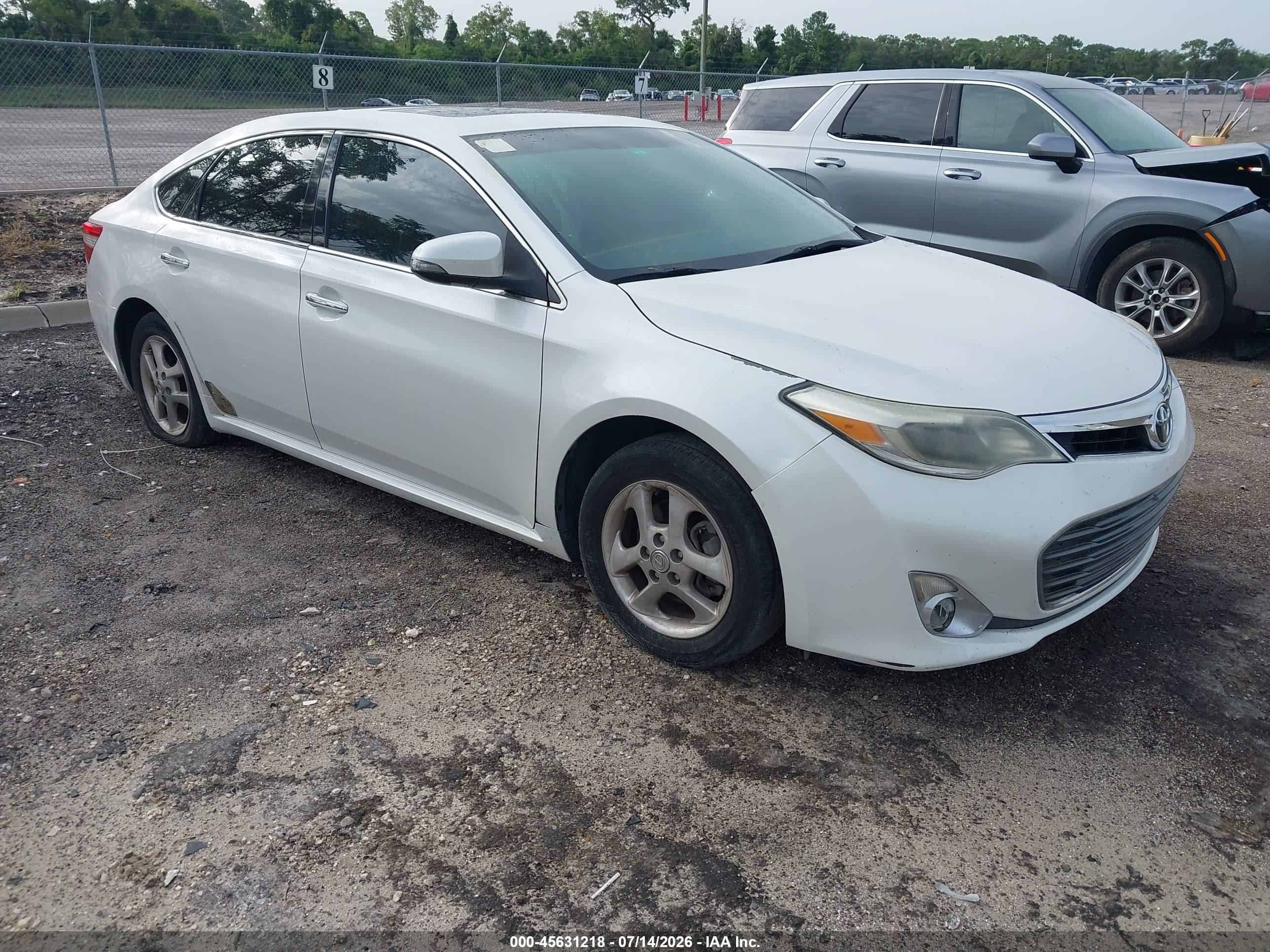 2013 Toyota Avalon Limited Белый vin: 4T1BK1EB8DU018632