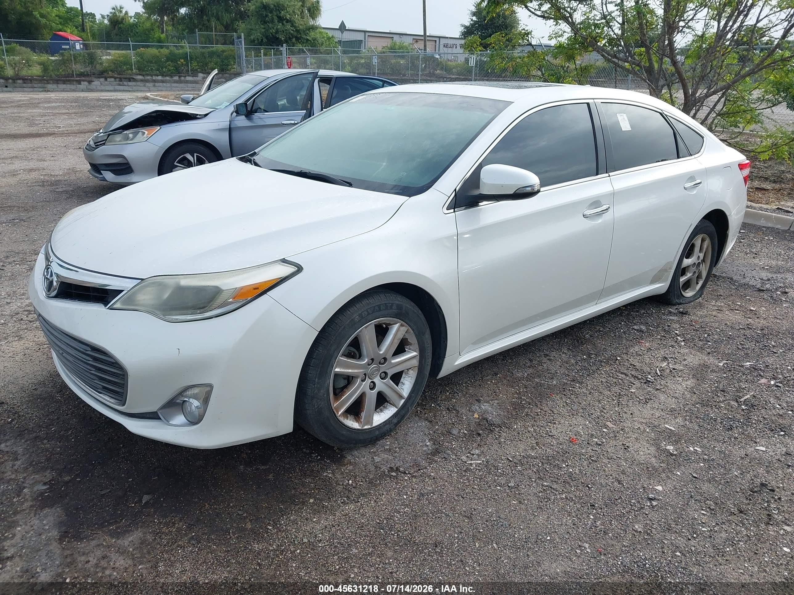 2013 Toyota Avalon Limited Белый vin: 4T1BK1EB8DU018632