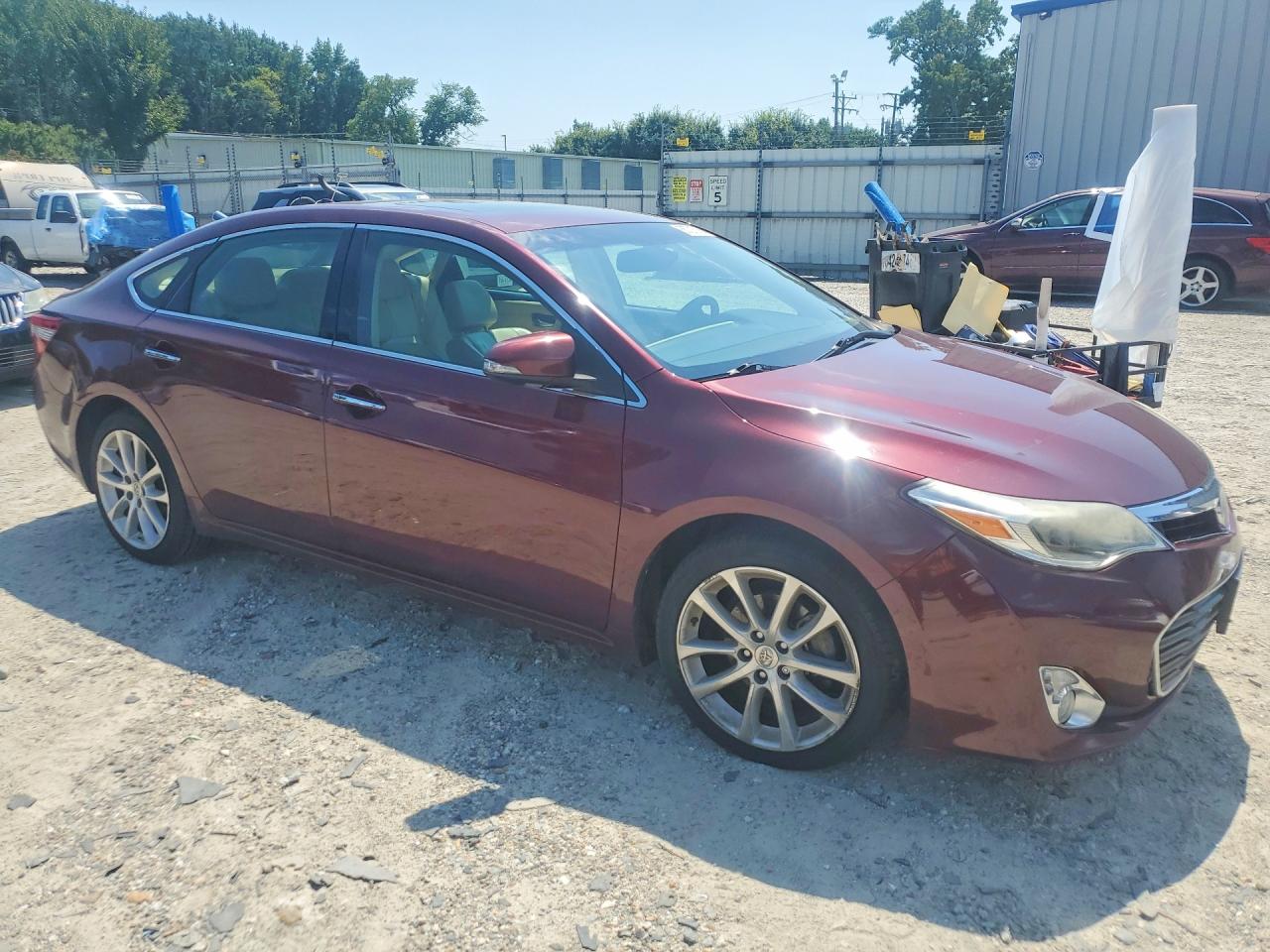 2013 Toyota Avalon Limited Burgundy vin: 4T1BK1EB8DU018811
