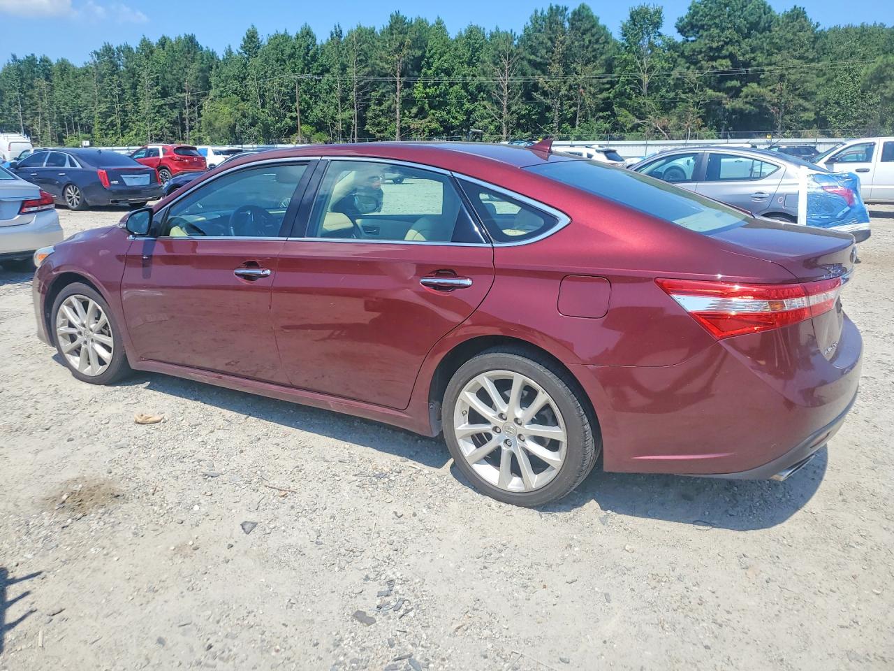2013 Toyota Avalon Limited Burgundy vin: 4T1BK1EB8DU018811