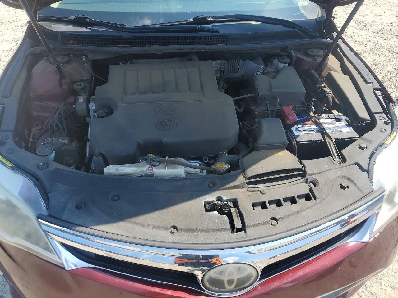 2013 Toyota Avalon Limited Burgundy vin: 4T1BK1EB8DU018811