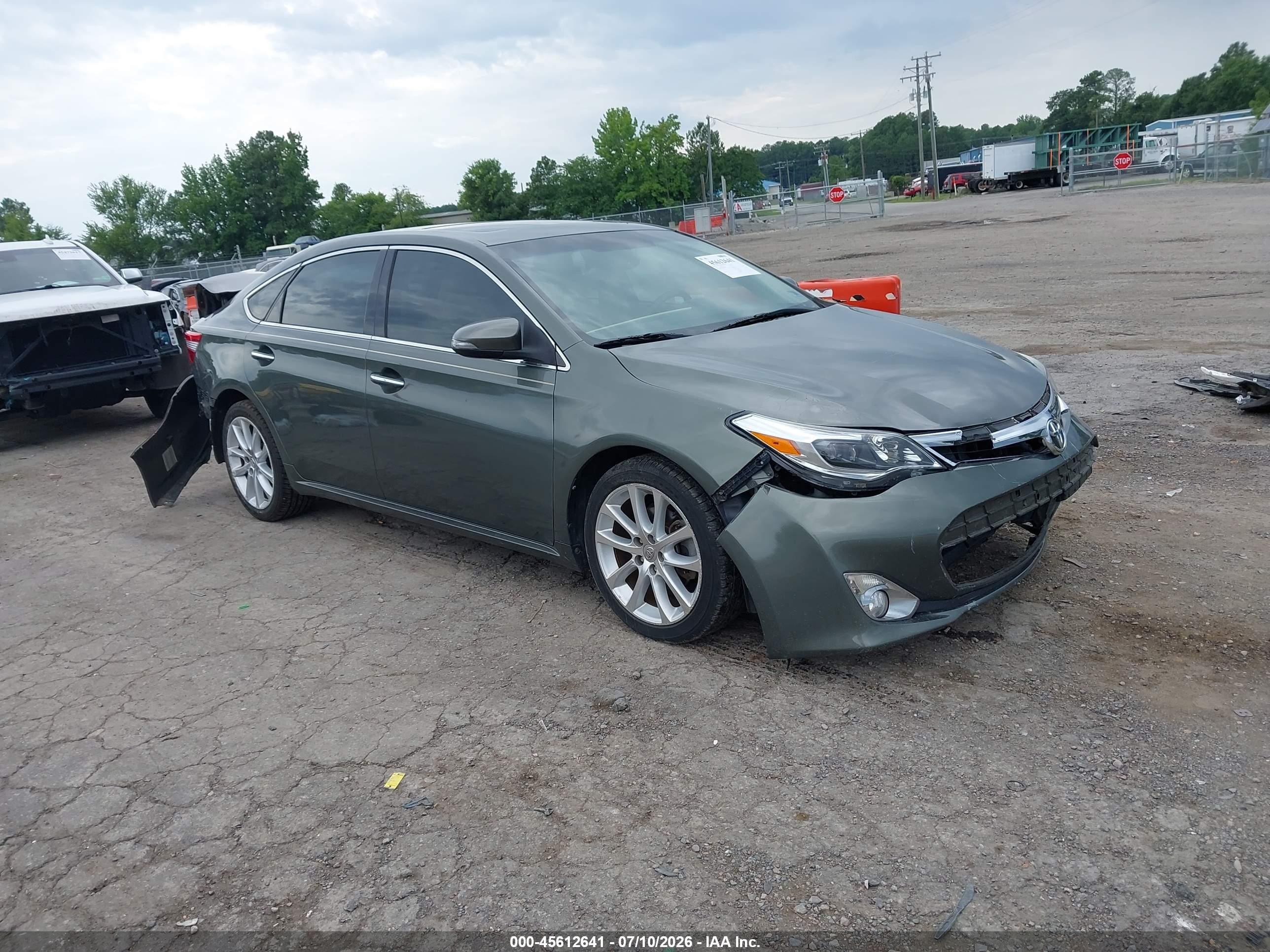 2013 Toyota Avalon Xle Touring Зеленый vin: 4T1BK1EB8DU044860