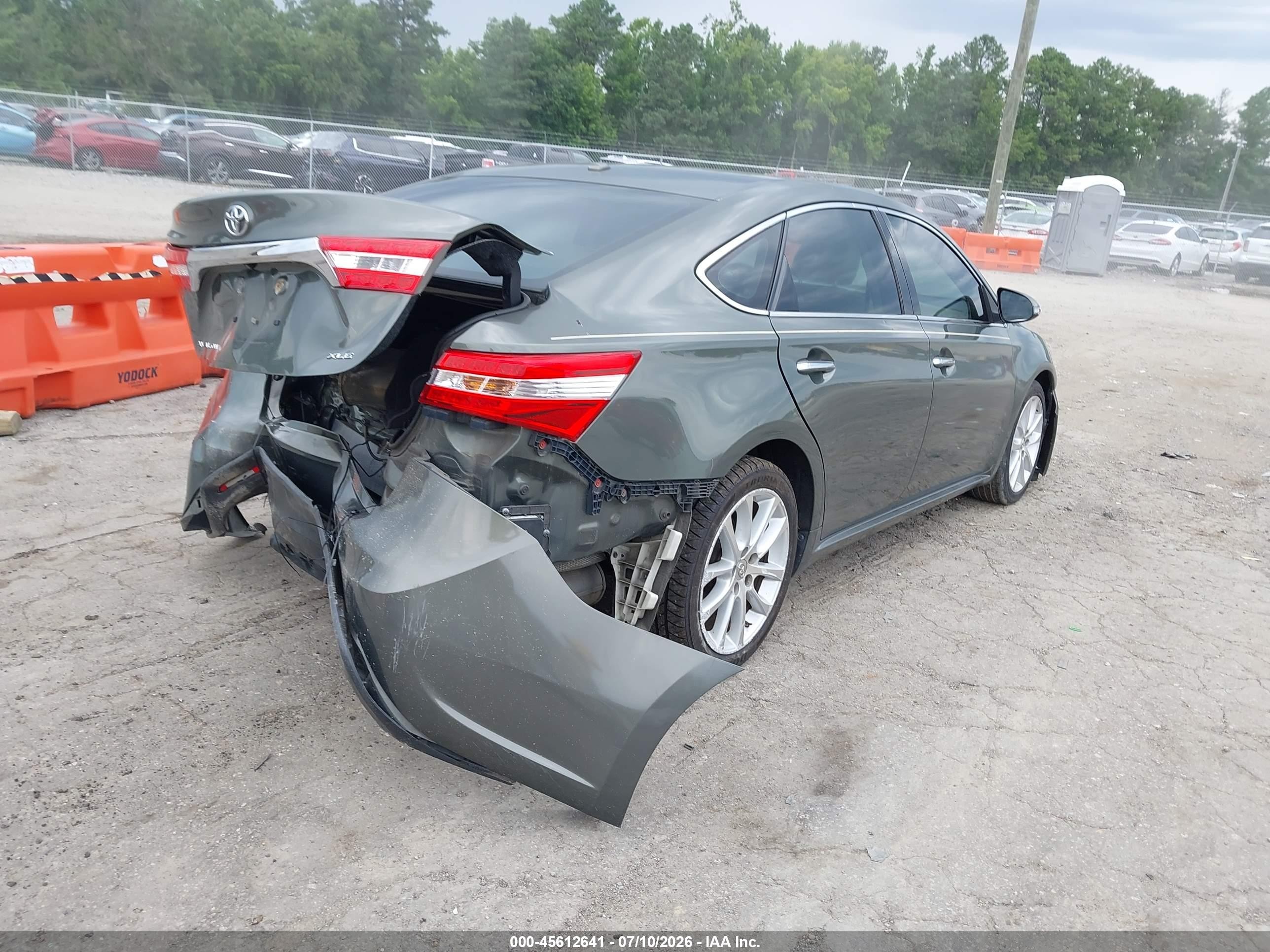 2013 Toyota Avalon Xle Touring Зеленый vin: 4T1BK1EB8DU044860