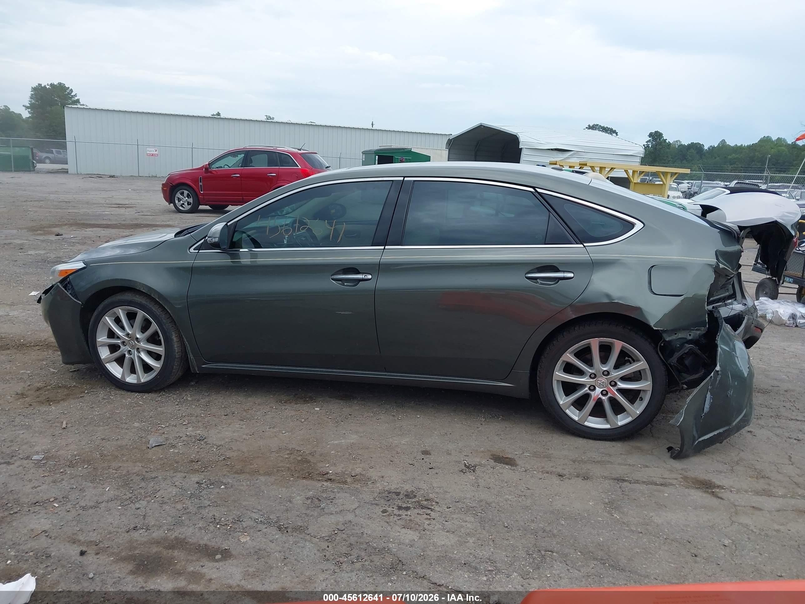 2013 Toyota Avalon Xle Touring Зеленый vin: 4T1BK1EB8DU044860