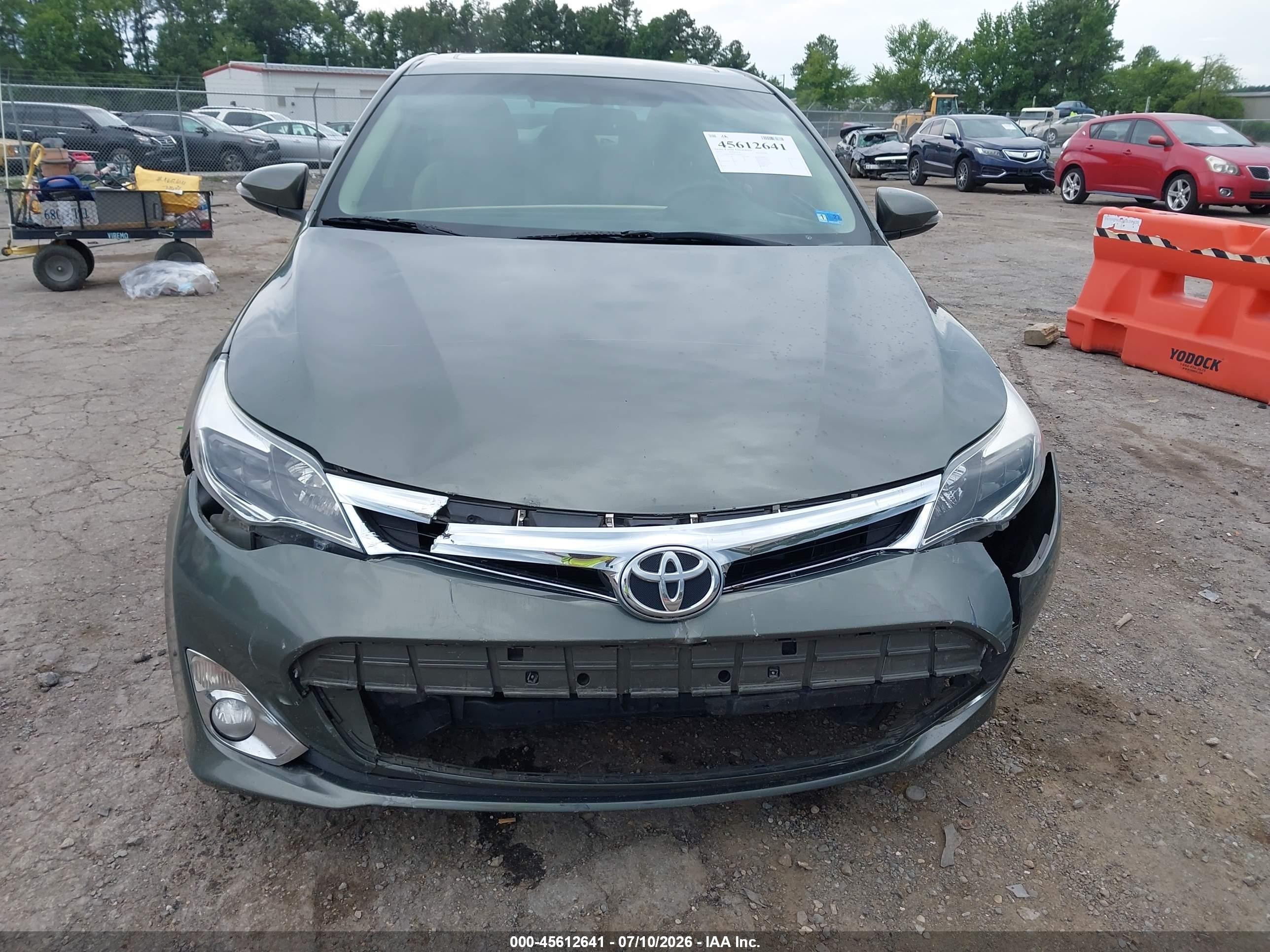 2013 Toyota Avalon Xle Touring Зеленый vin: 4T1BK1EB8DU044860