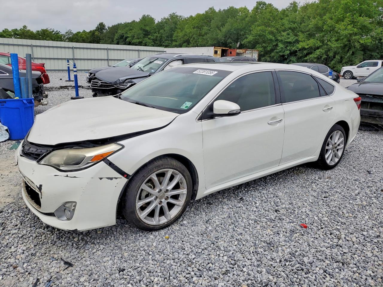 2013 Toyota Avalon Xle Touring White vin: 4T1BK1EB8DU047189