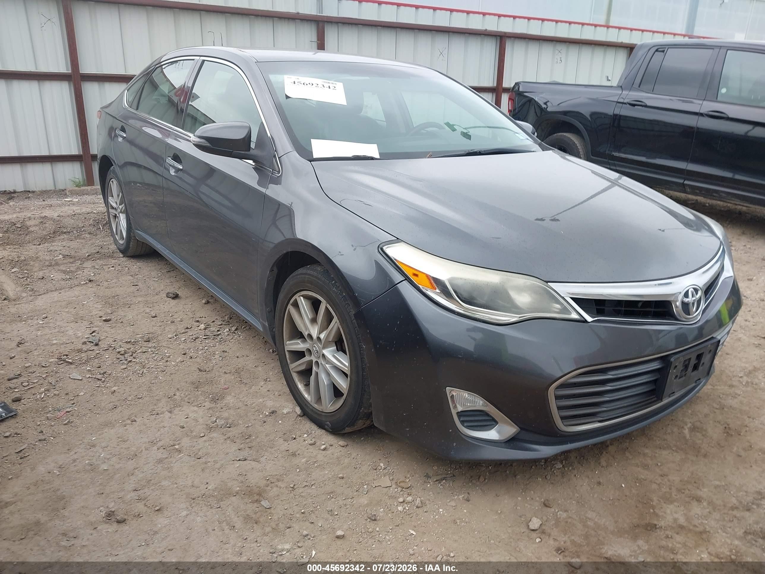 2013 Toyota Avalon Xle Gray vin: 4T1BK1EB8DU048472