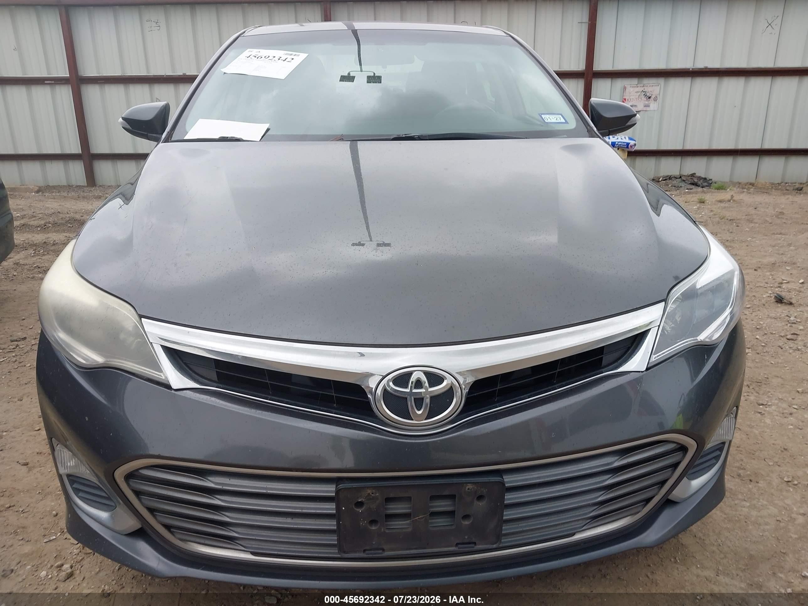 2013 Toyota Avalon Xle Gray vin: 4T1BK1EB8DU048472