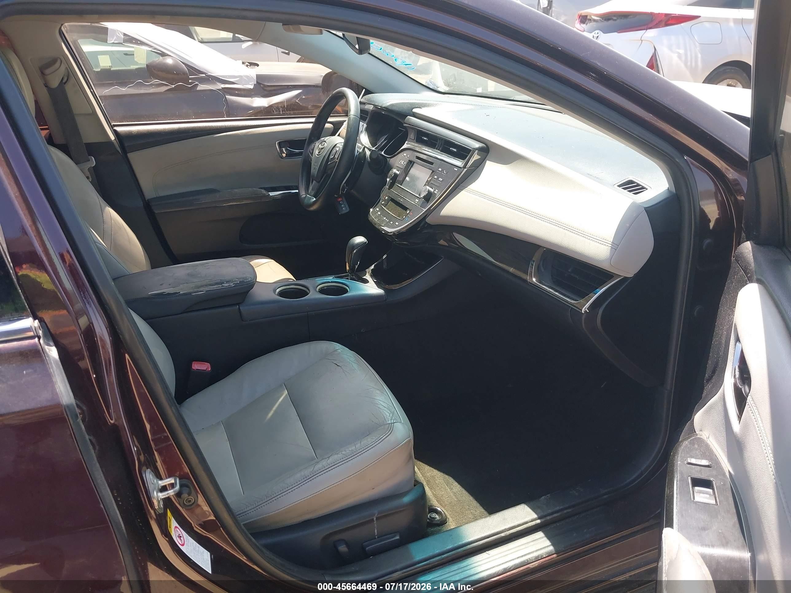2013 Toyota Avalon Xle Touring Burgundy vin: 4T1BK1EB8DU050240