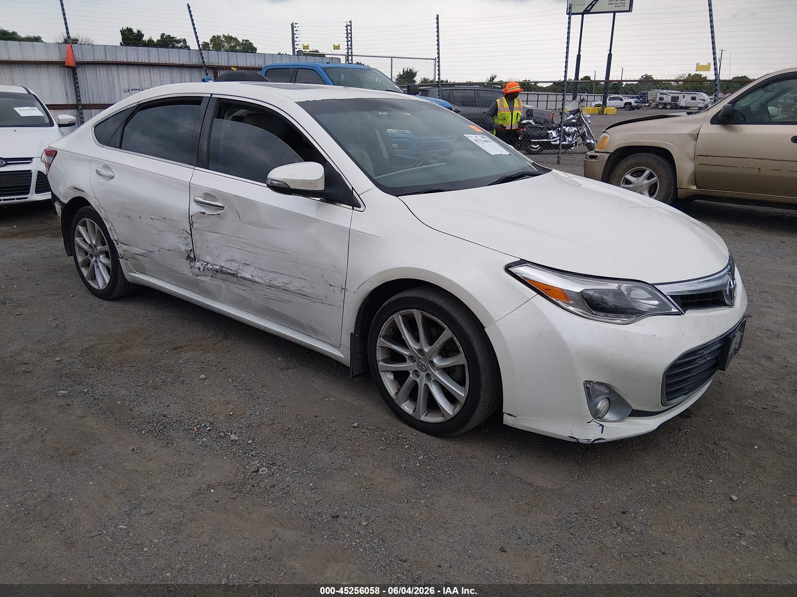 2013 Toyota Avalon Limited White vin: 4T1BK1EB8DU060900