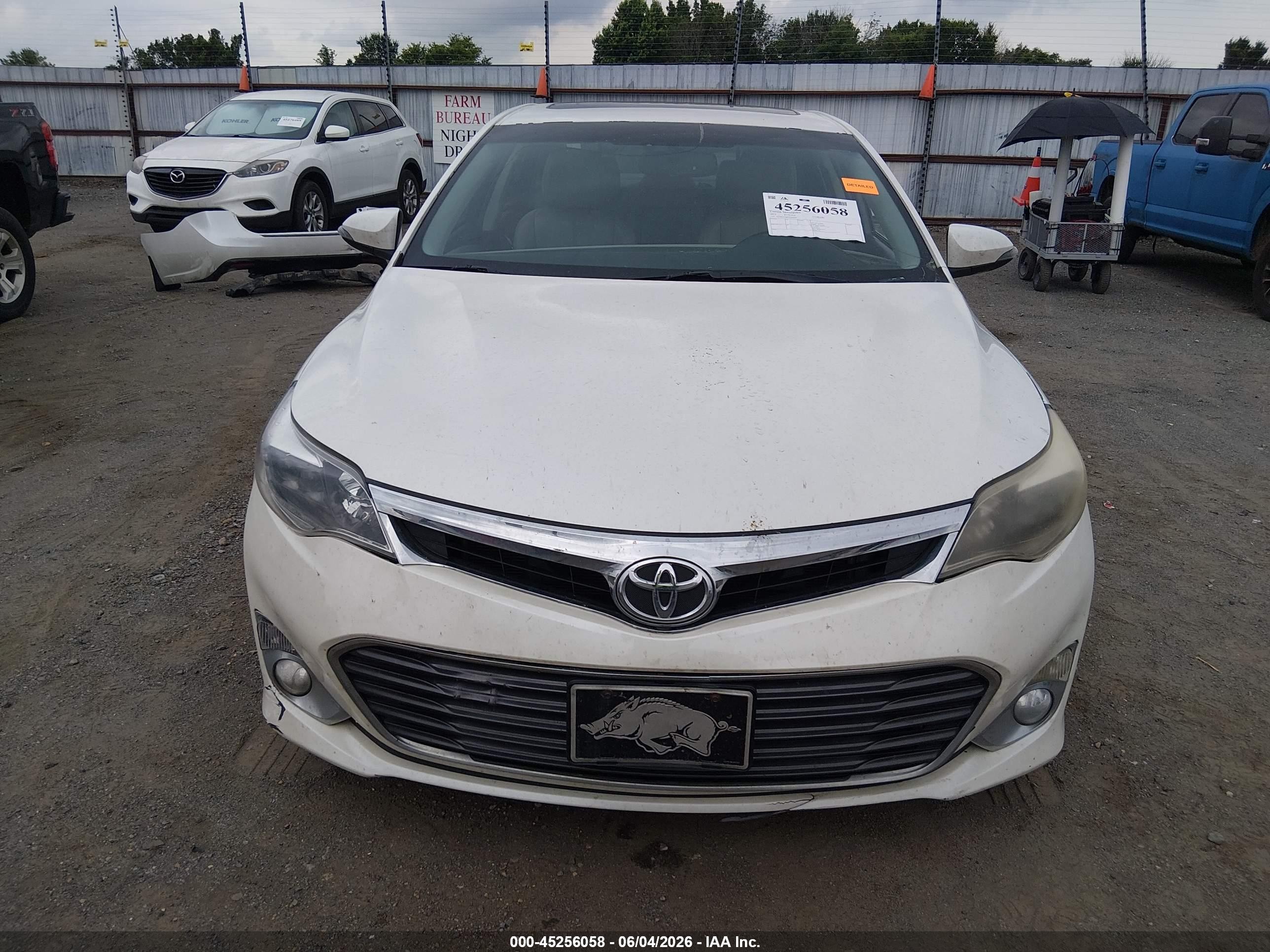 2013 Toyota Avalon Limited White vin: 4T1BK1EB8DU060900