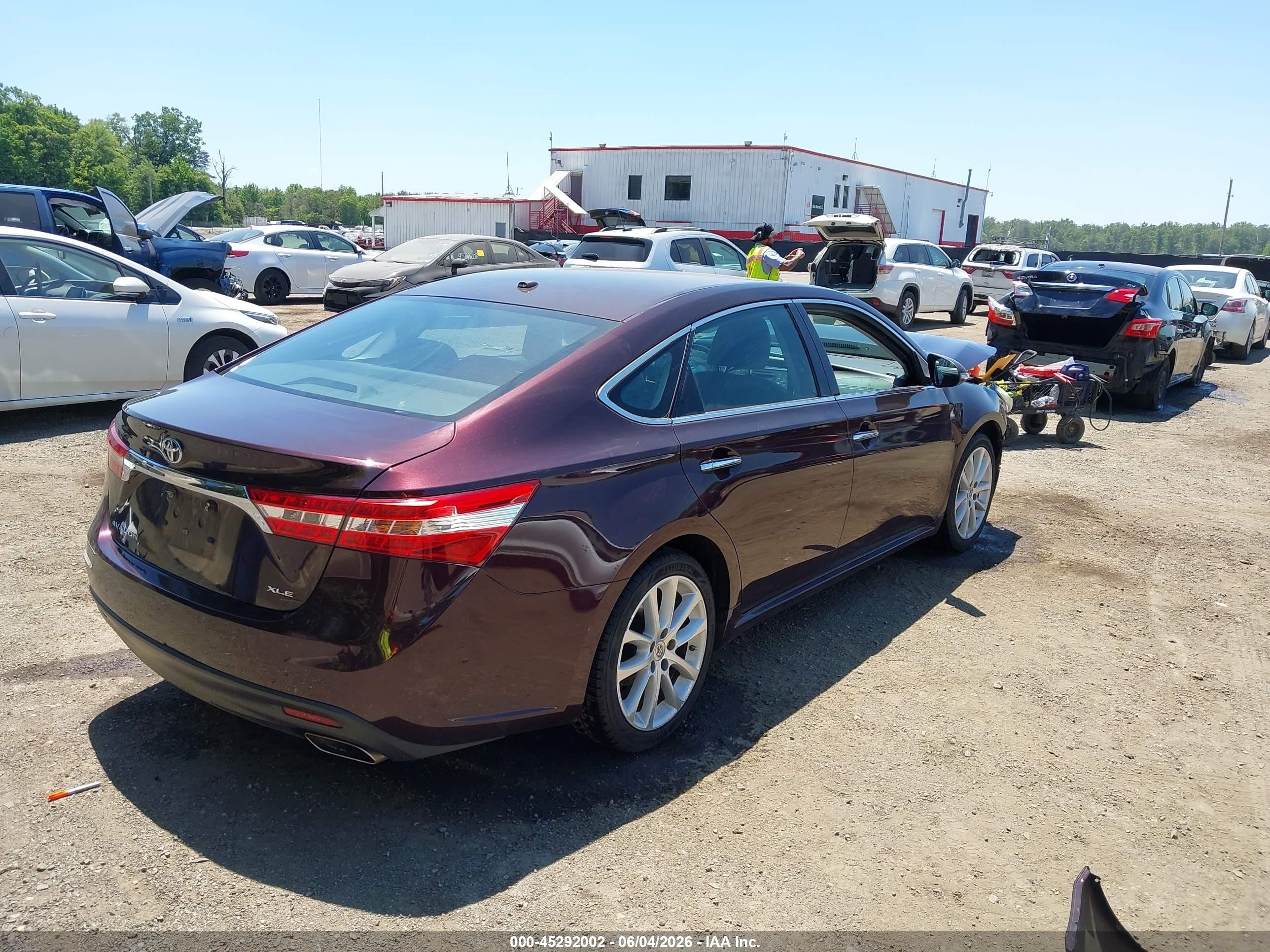 2013 Toyota Avalon Xle Touring Фиолетовый vin: 4T1BK1EB8DU066115