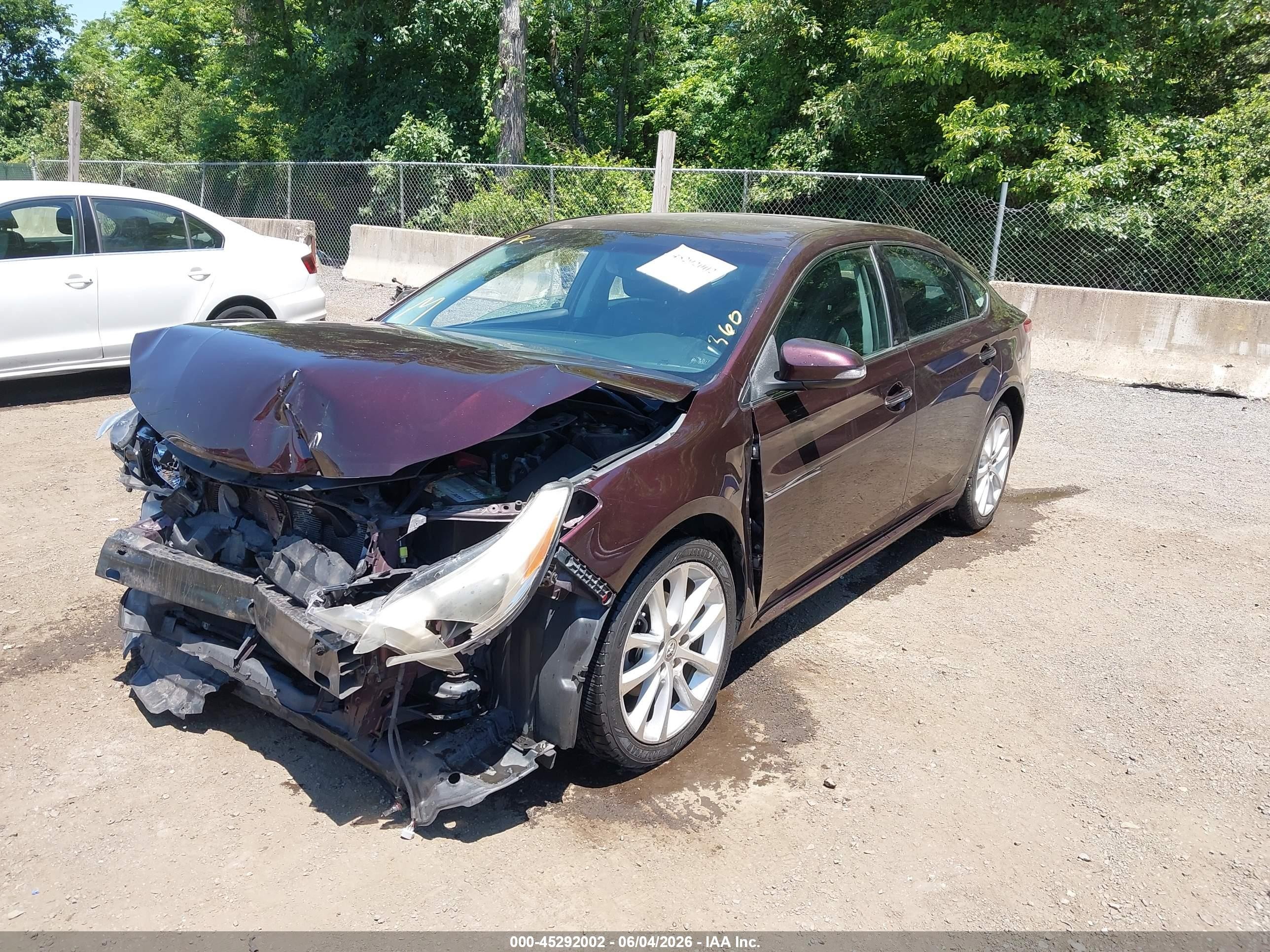 2013 Toyota Avalon Xle Touring Фиолетовый vin: 4T1BK1EB8DU066115