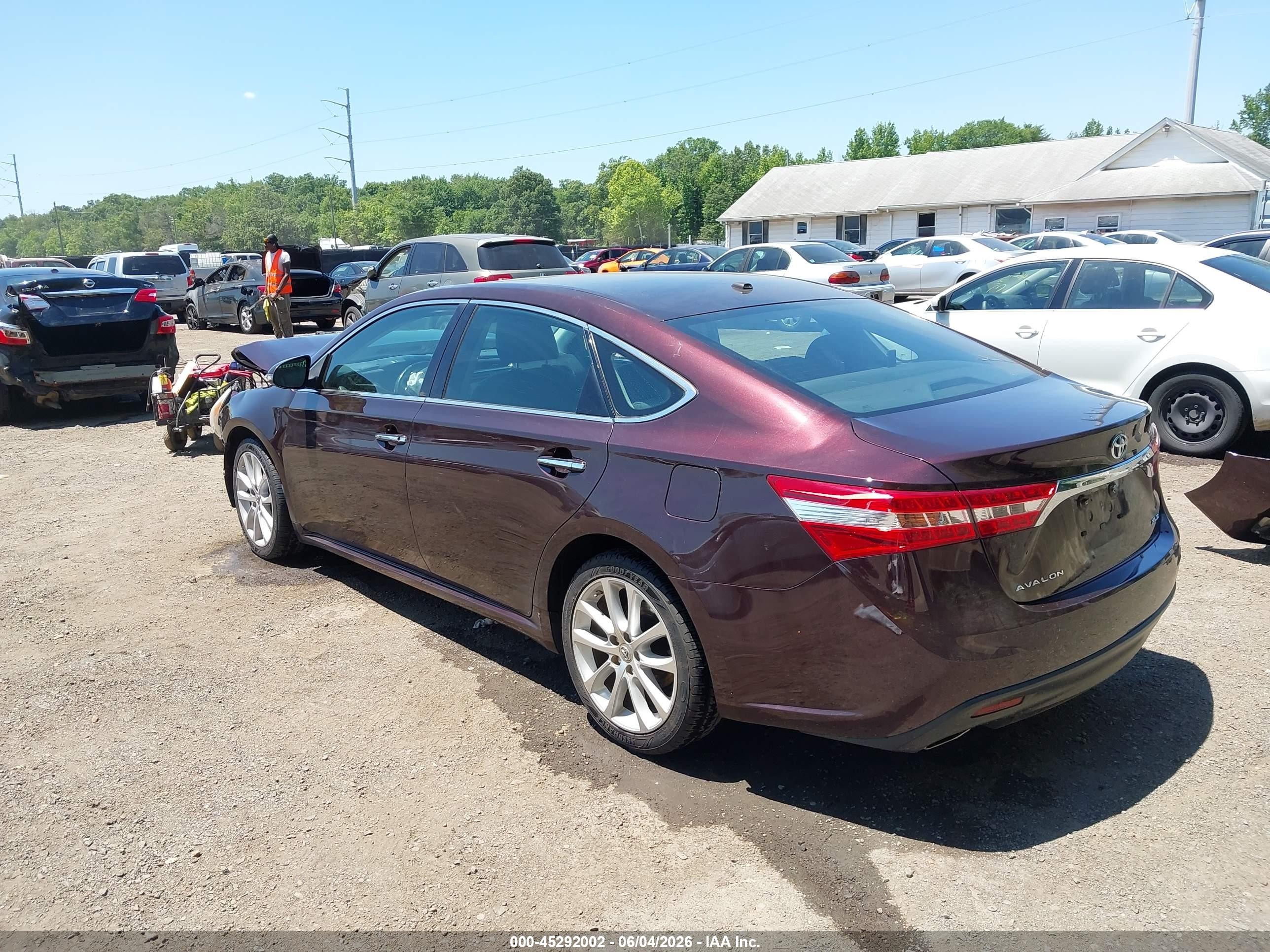 2013 Toyota Avalon Xle Touring Фиолетовый vin: 4T1BK1EB8DU066115